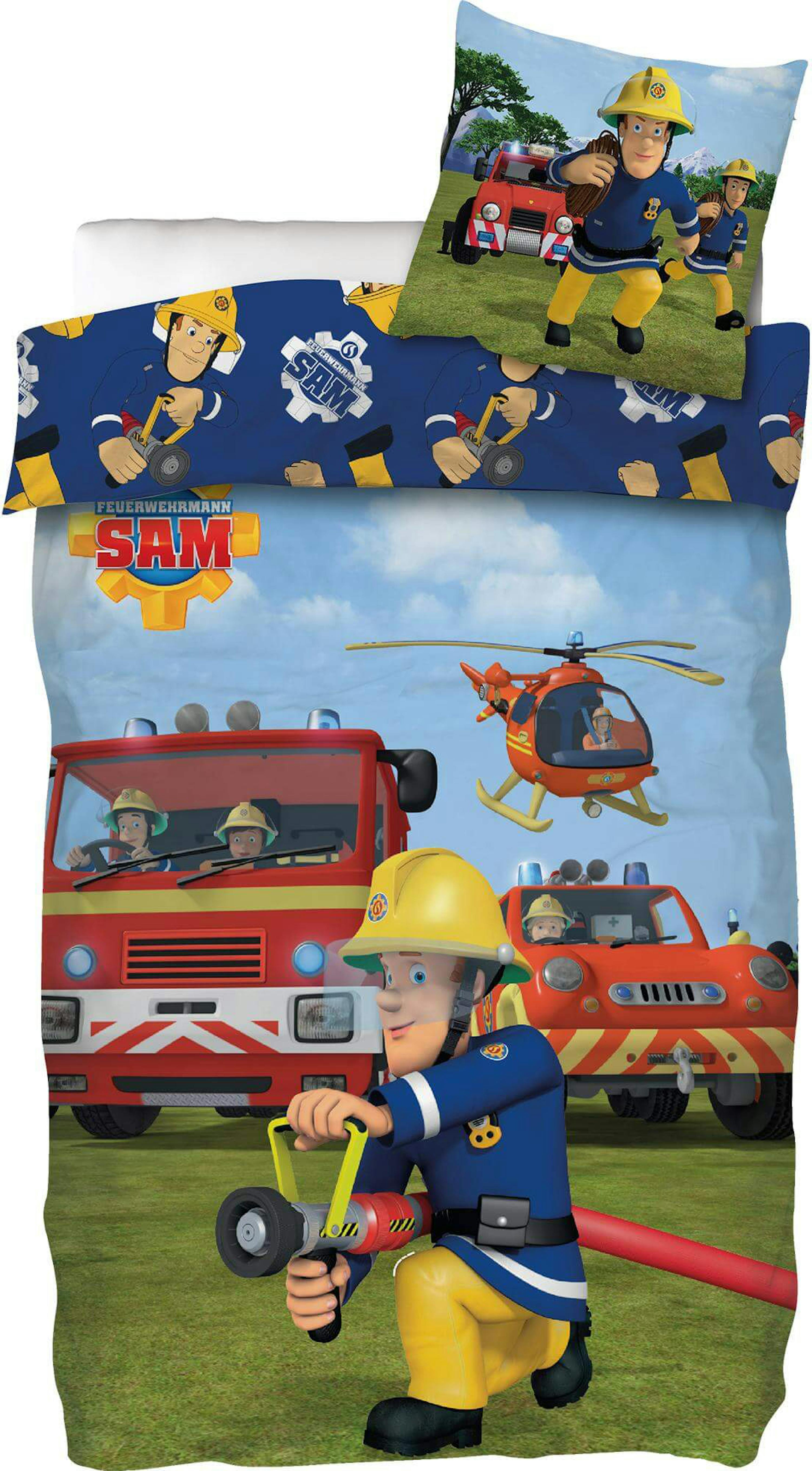 Bettwäsche Sam der Feuerwehrmann