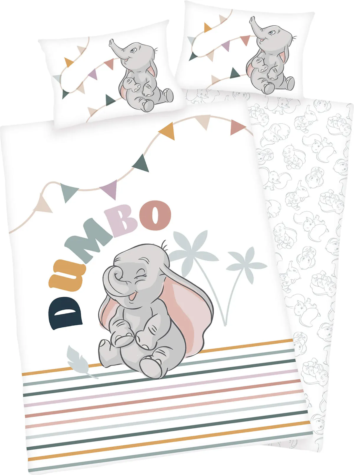 Baby-Bettwäsche Dumbo – süsser Schlaf für dein Baby