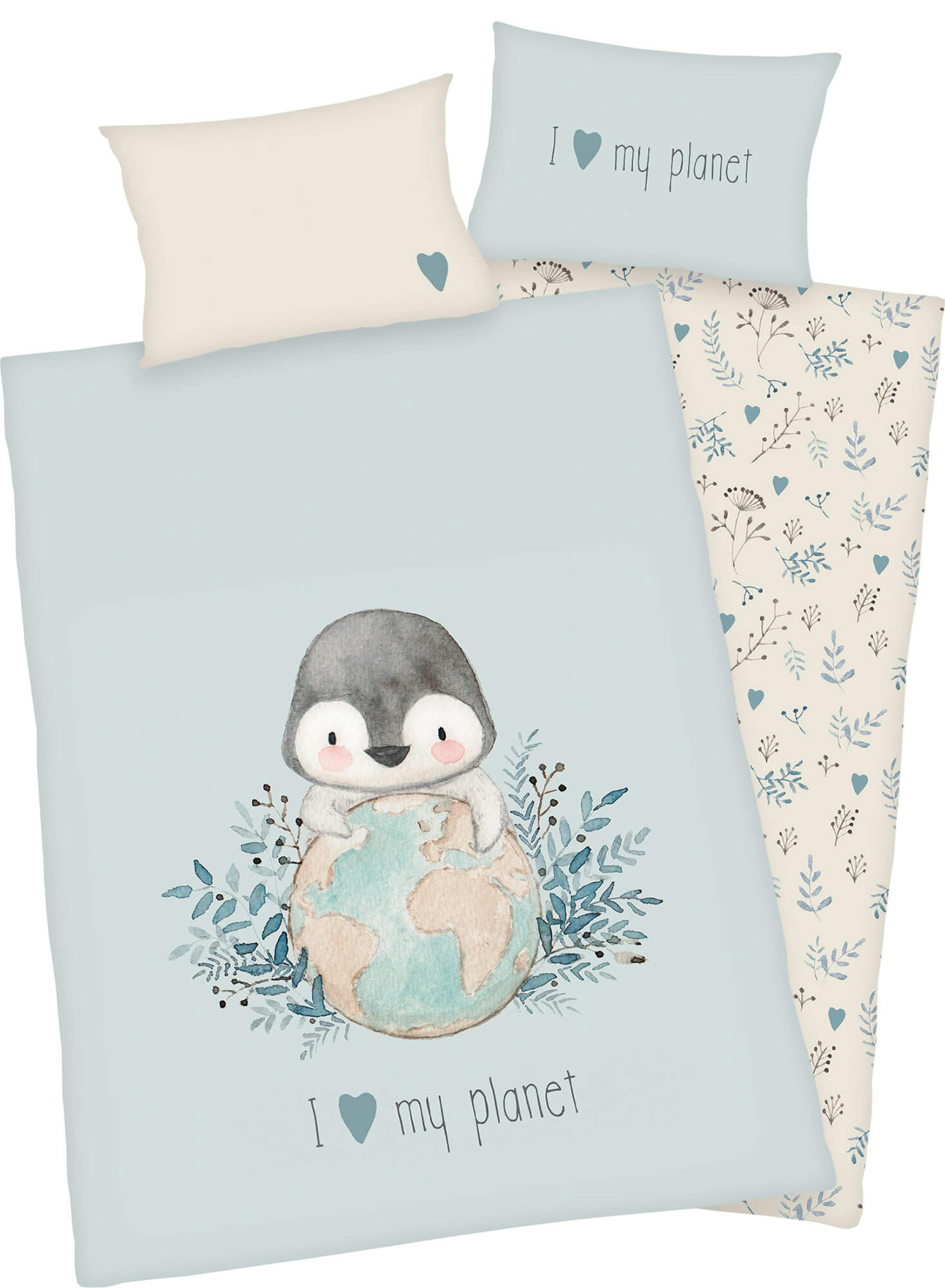Baby-Bettwäsche Pinguin