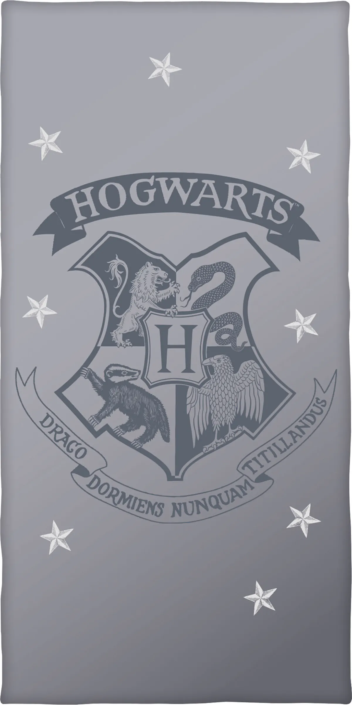 Strandtuch Harry Potter: Hogwarts Wappen | 100% Baumwolle | Zauberhaftes Design