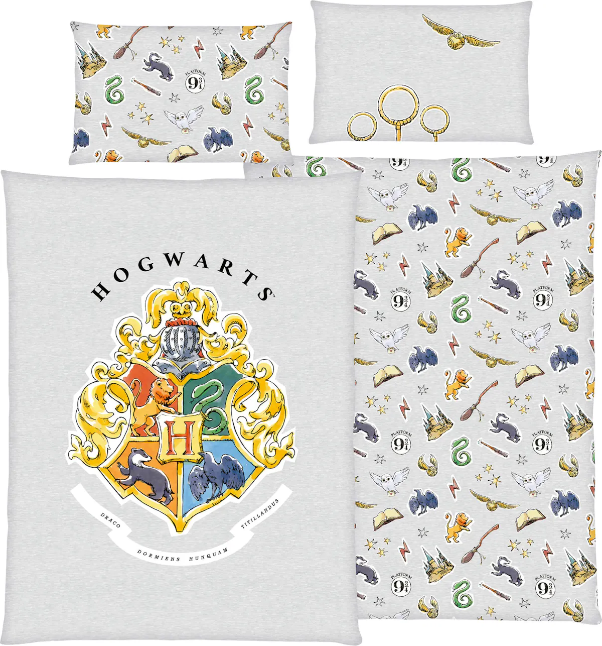 Bring ein Stück Hogwarts ins Kinderzimmer mit Harry Potter Bettwäsche!