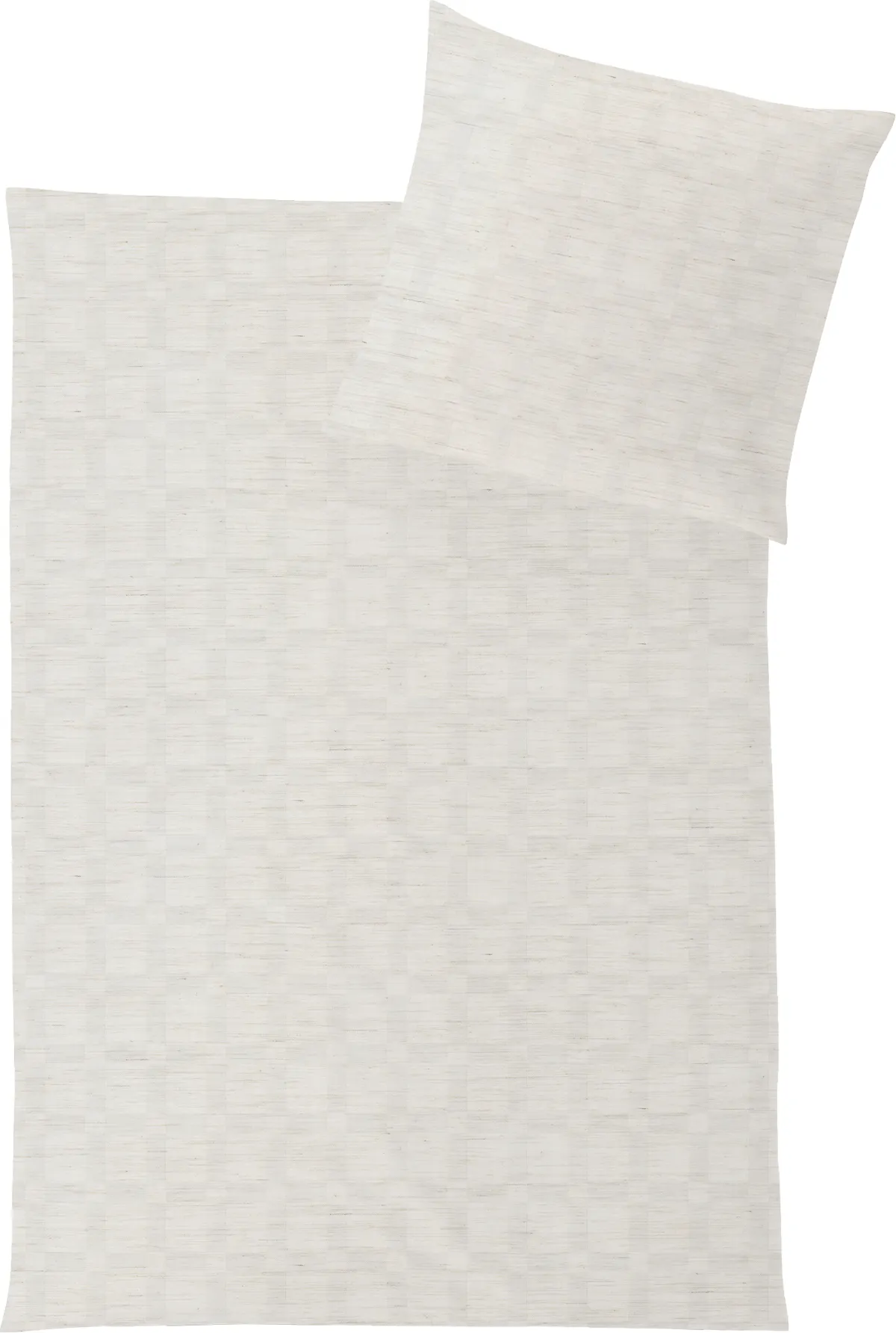 HEFEL Bettwäsche Opulence KARO pearl
