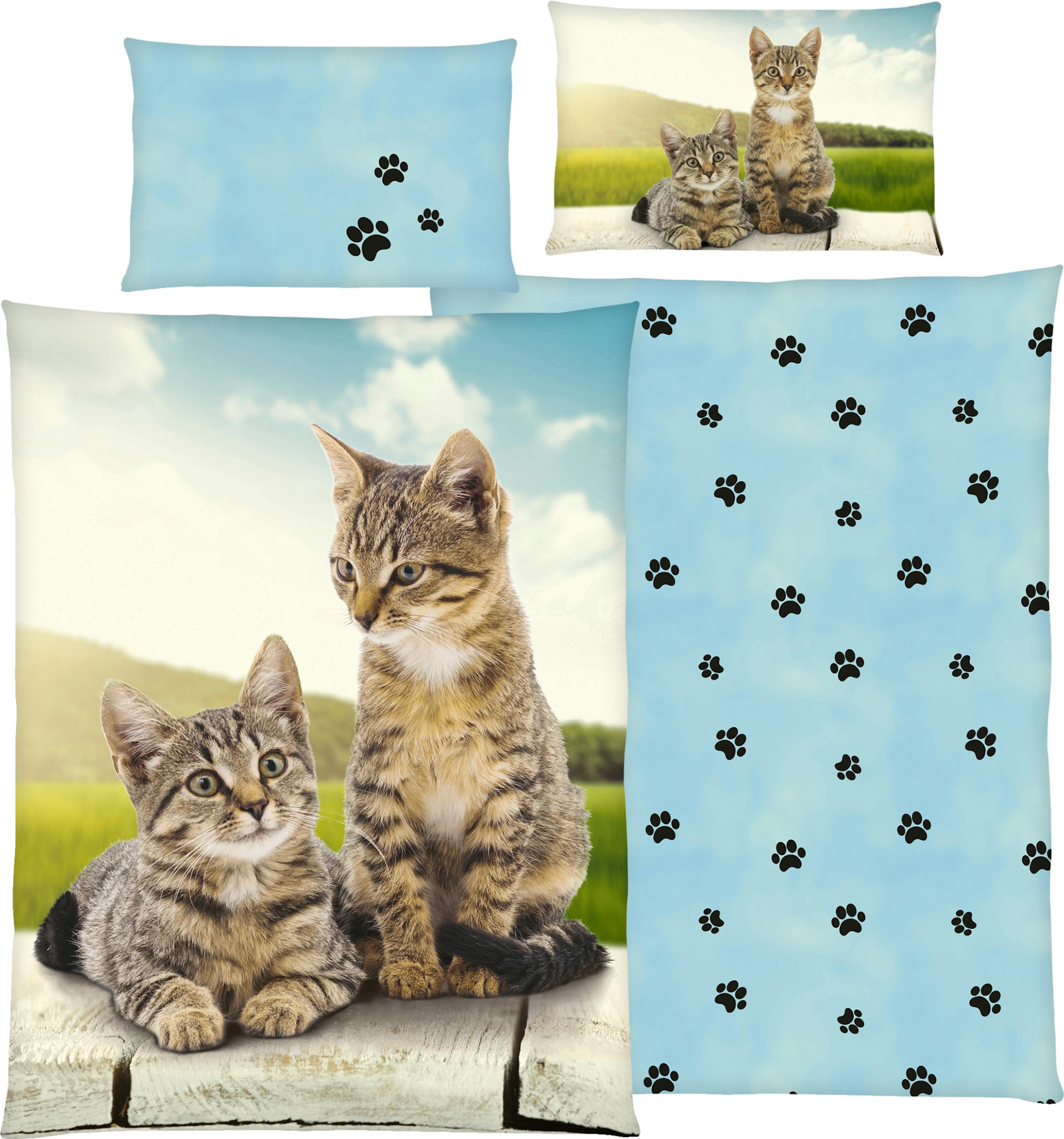 Bettwäsche Getigerte Katzen