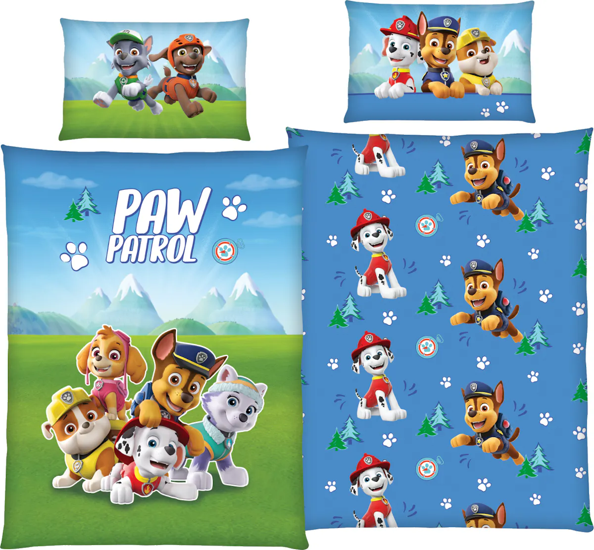 Bettwäsche Paw Patrol «Glow in the Dark» für spannende Nächte