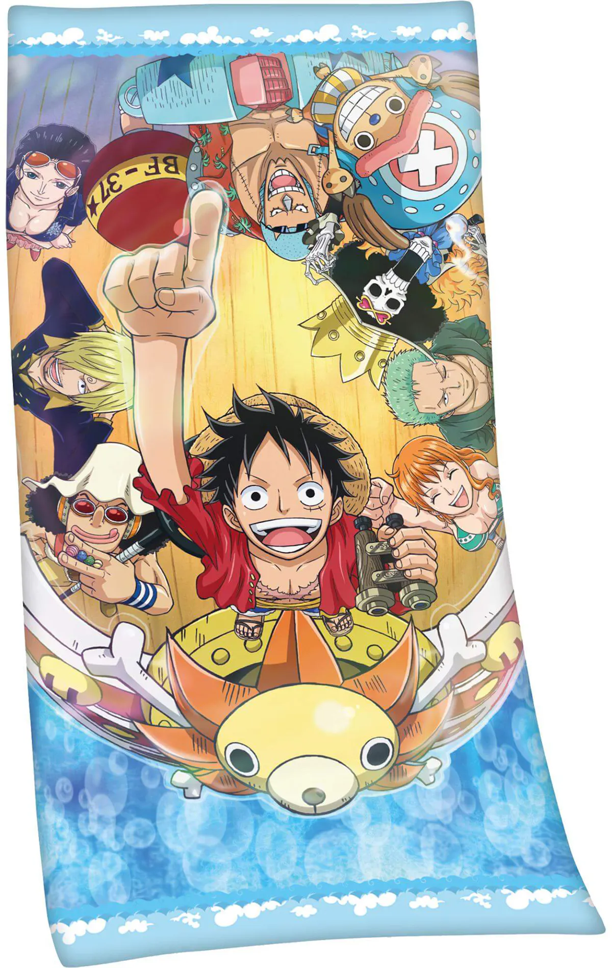 Strandtuch One Piece: Hochwertig & saugstark für Fans!