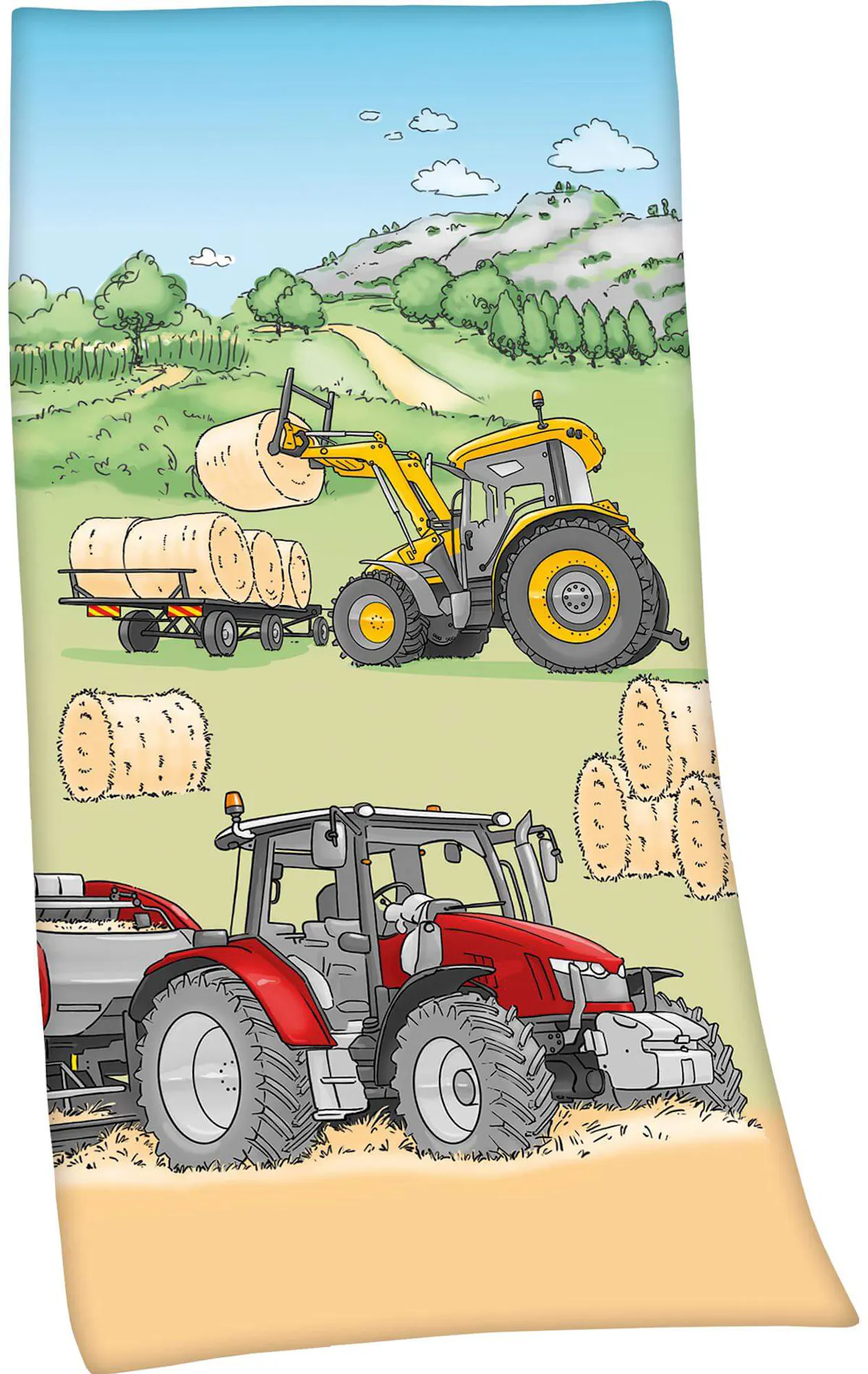 Strandtuch Traktor: Dein perfekter Begleiter am Strand!
