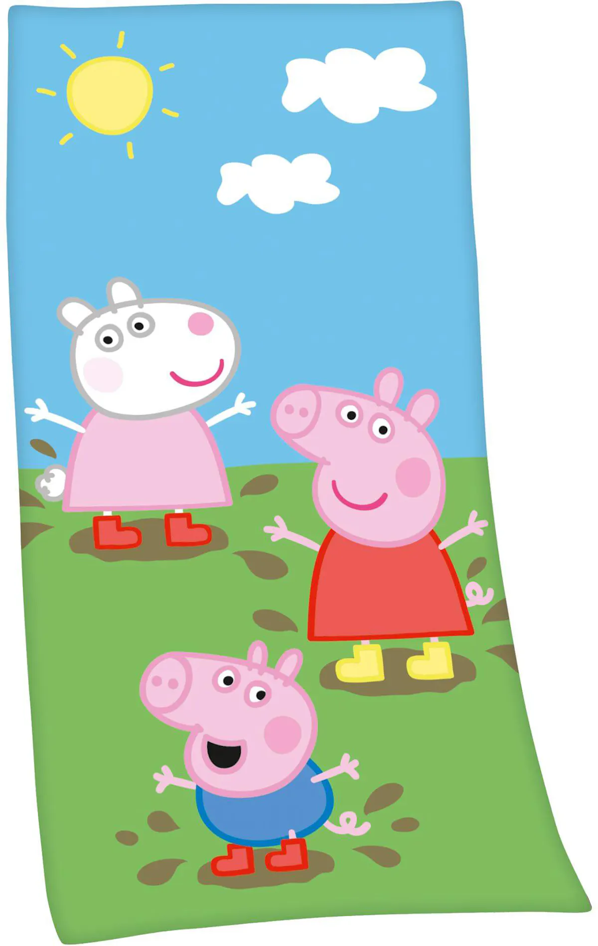 Strandtuch Peppa Pig – Weich und kuschelig für den Strand!