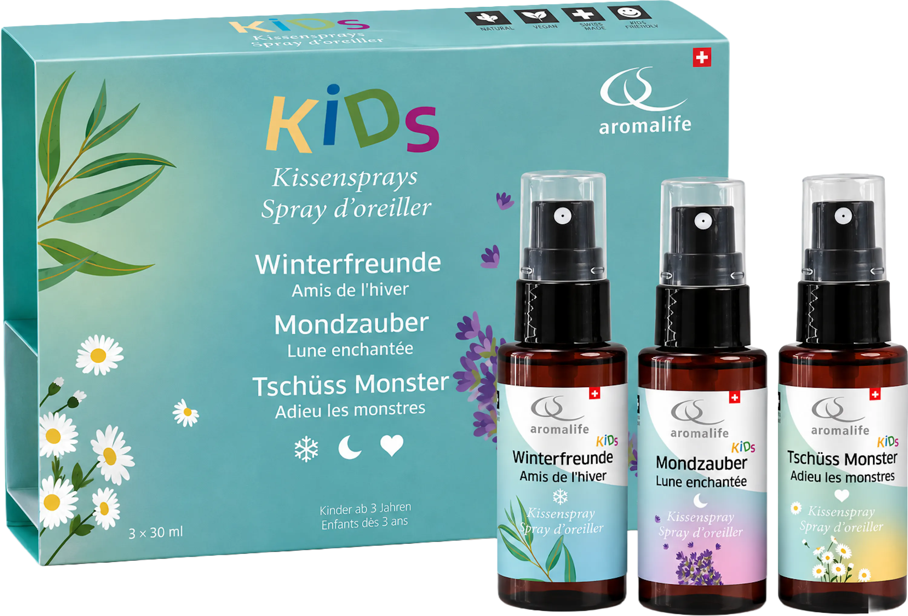 Aromalife Kissenspray KIDS Geschenkset