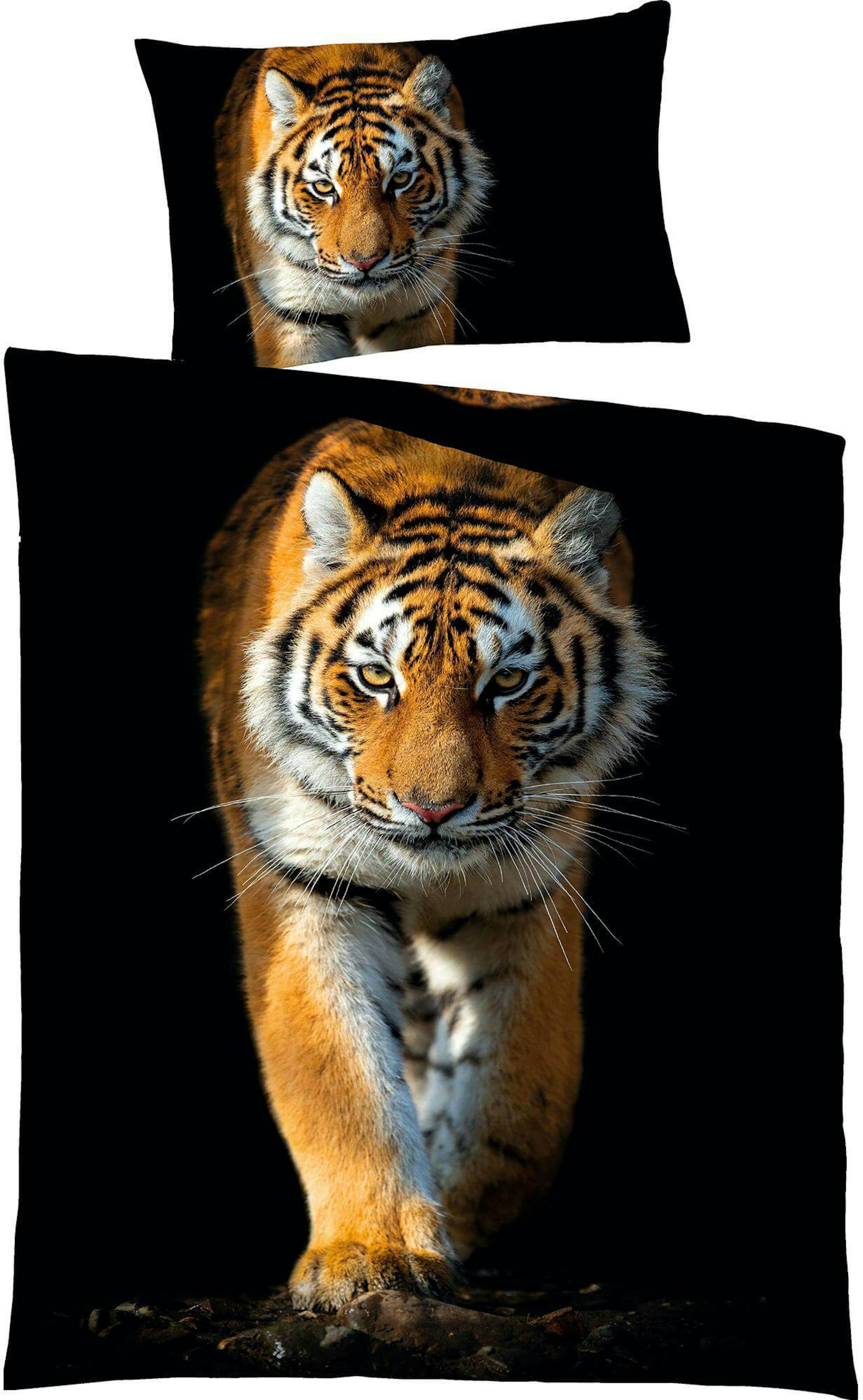 Bettwäsche Tiger Satin