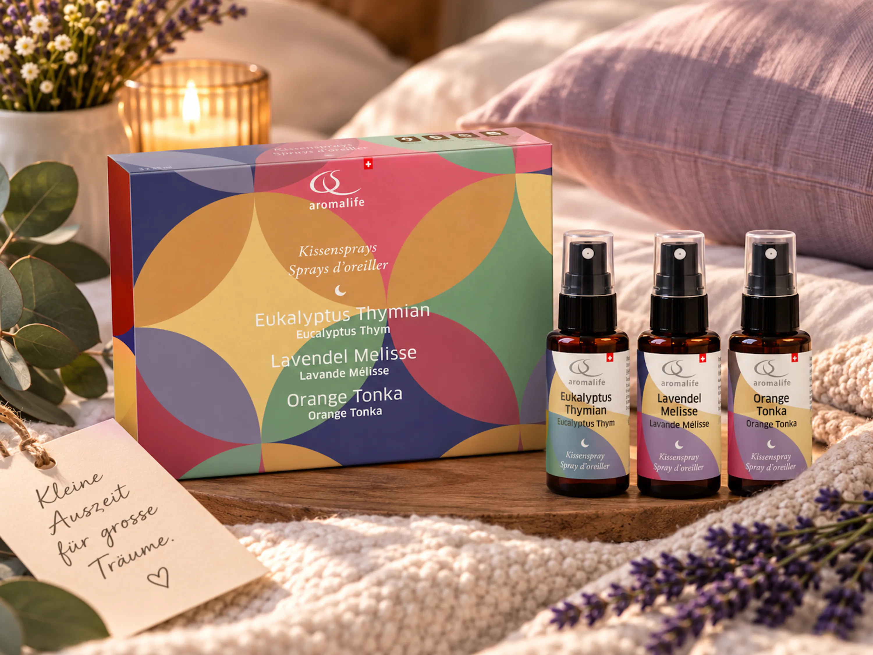 Aromalife Kissenspray Geschenkset