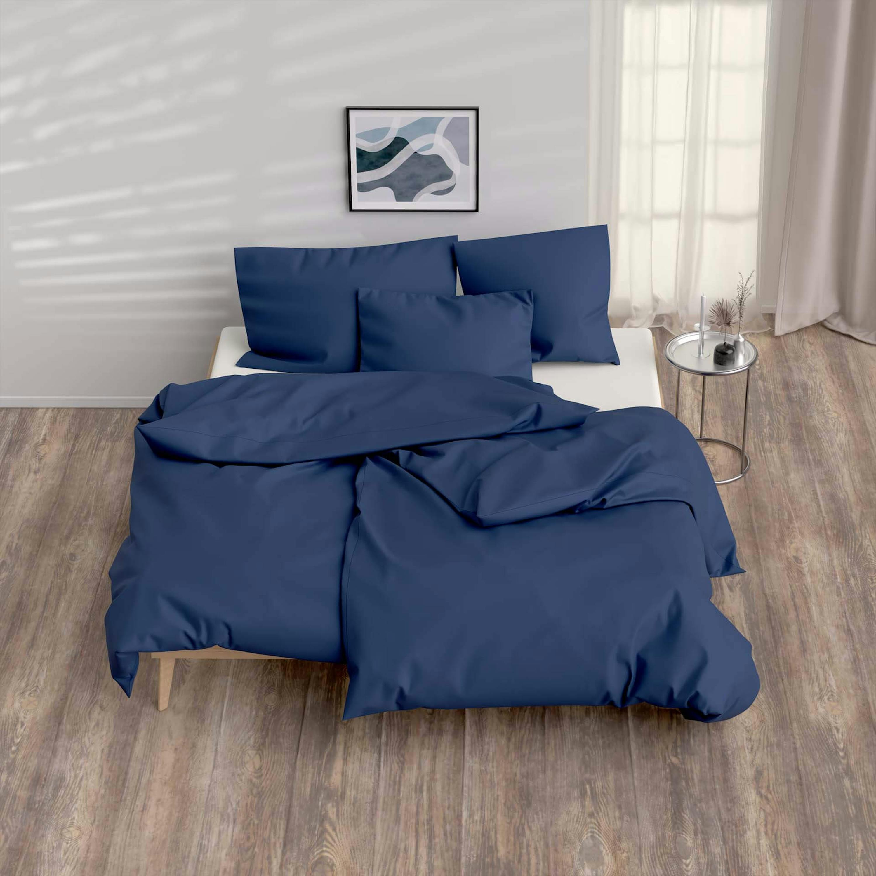 Lotus Bedding Bettwäsche Satin Uni