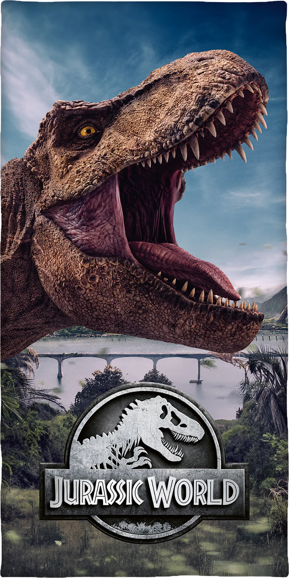 Strandtuch Jurassic World von Herding – Spass am Wasser!