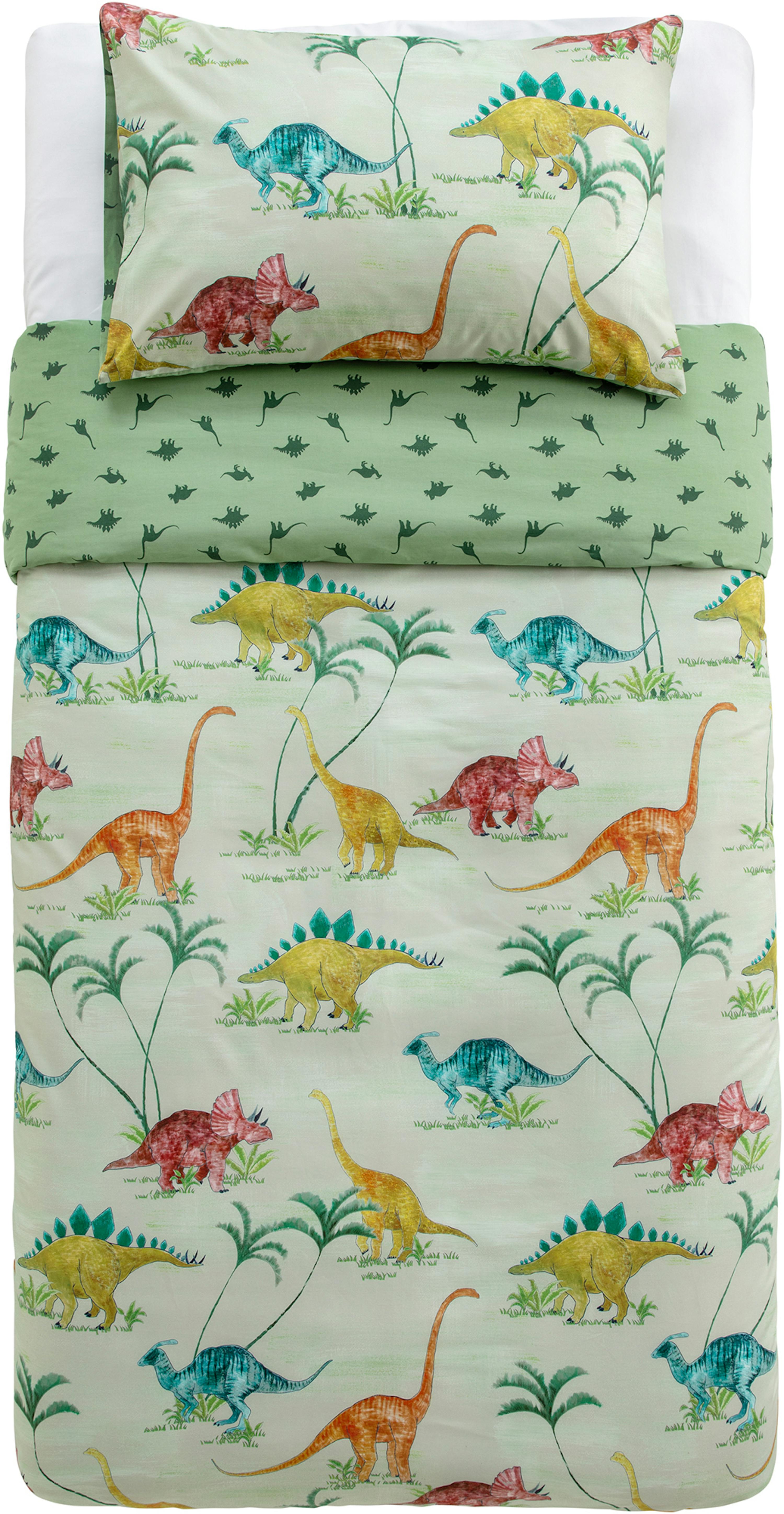 KAS Bettwäsche Dinosaurier