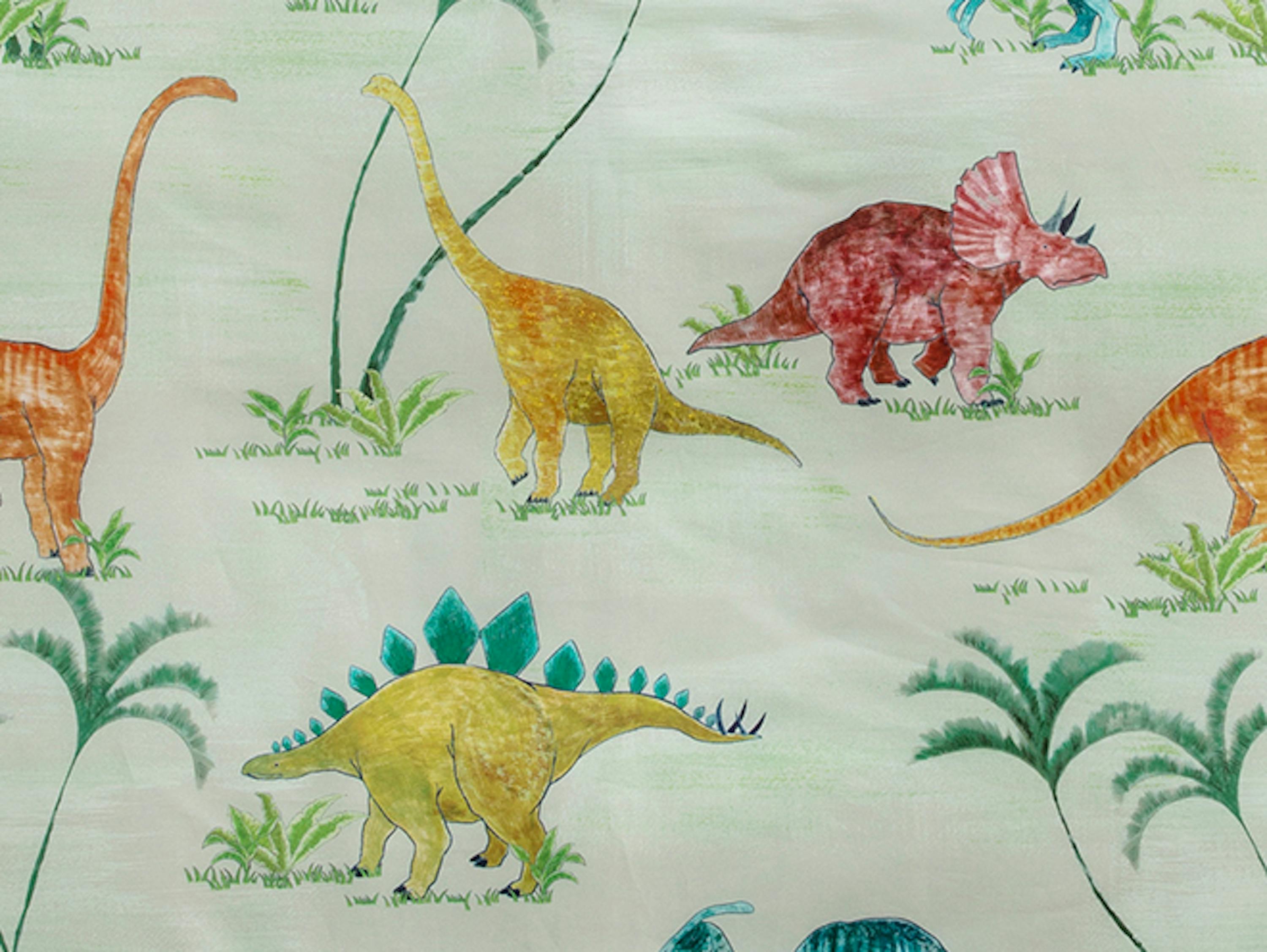 KAS Bettwäsche Dinosaurier