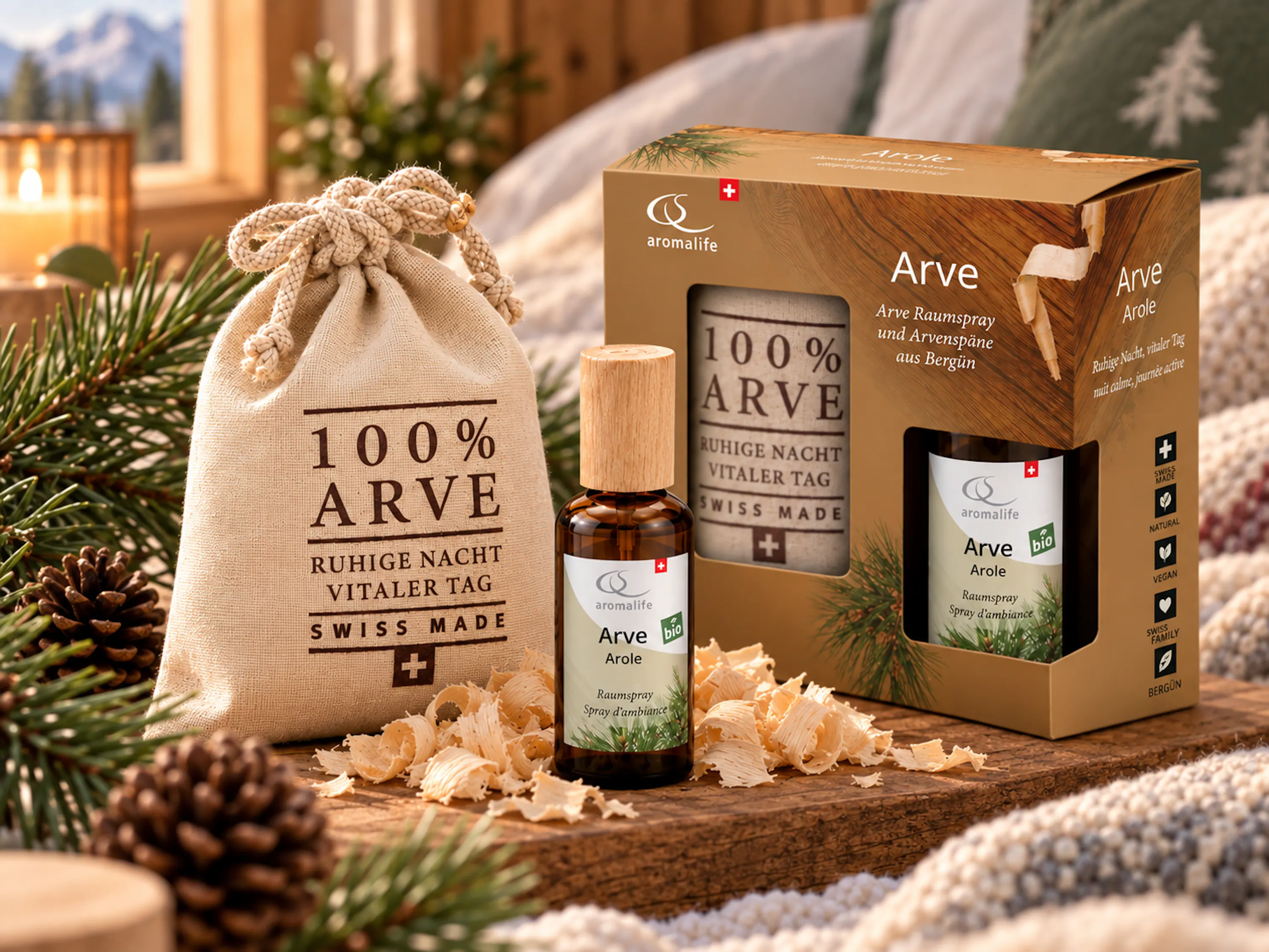 Aromalife Arve-Geschenkset «Bergün»