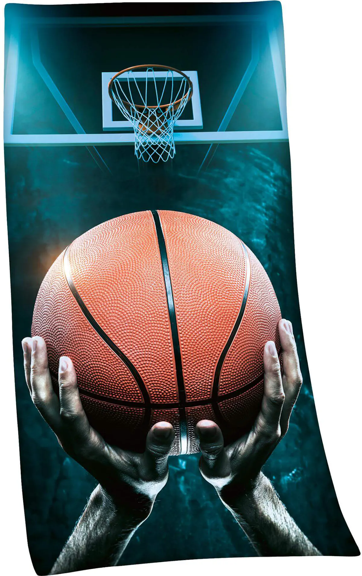 Strandtuch Basketball – Weich, saugstark und stylisch!
