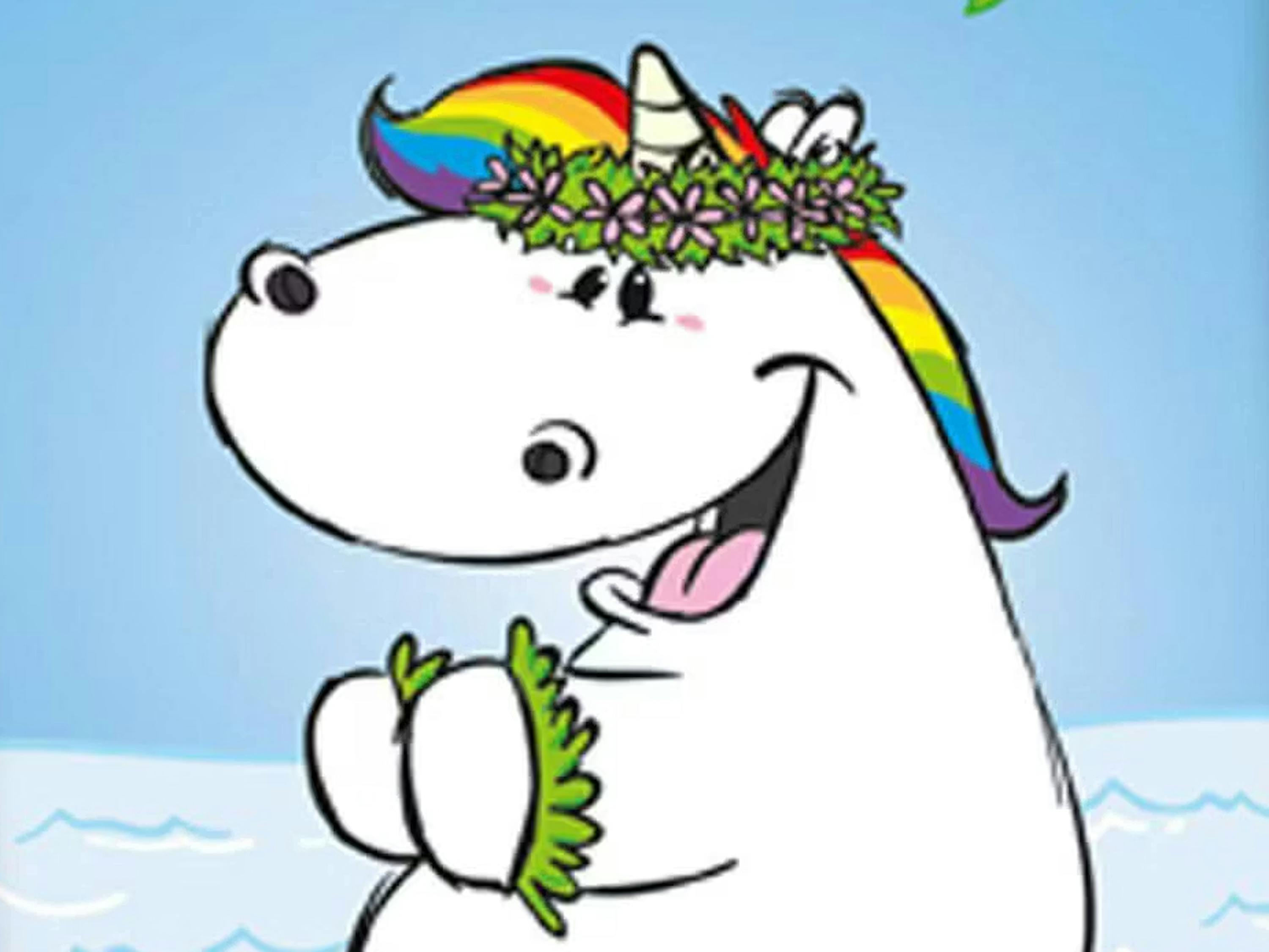 Strandtuch Pummeleinhorn