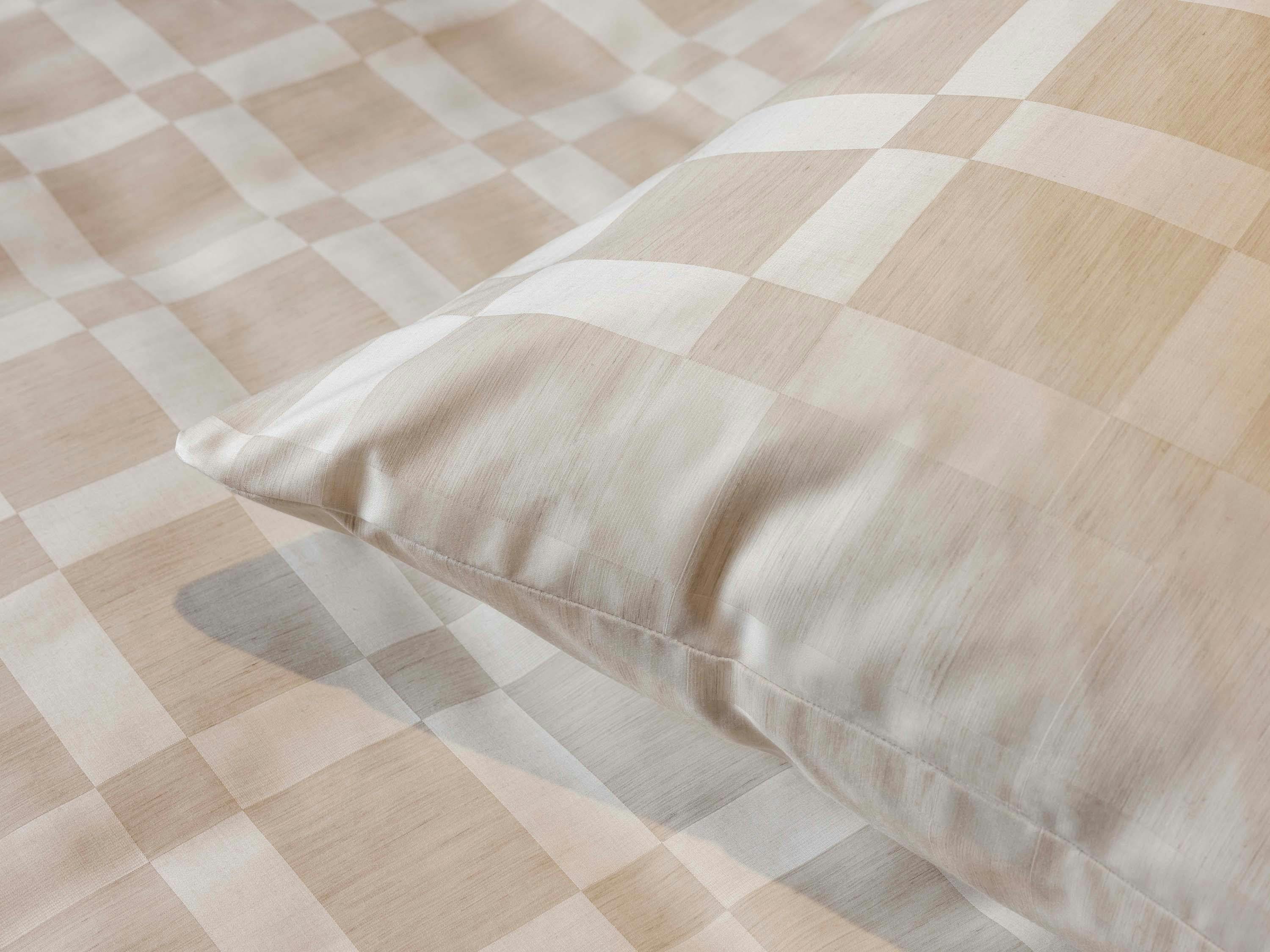 HEFEL Bettwäsche Opulence KARO pearl