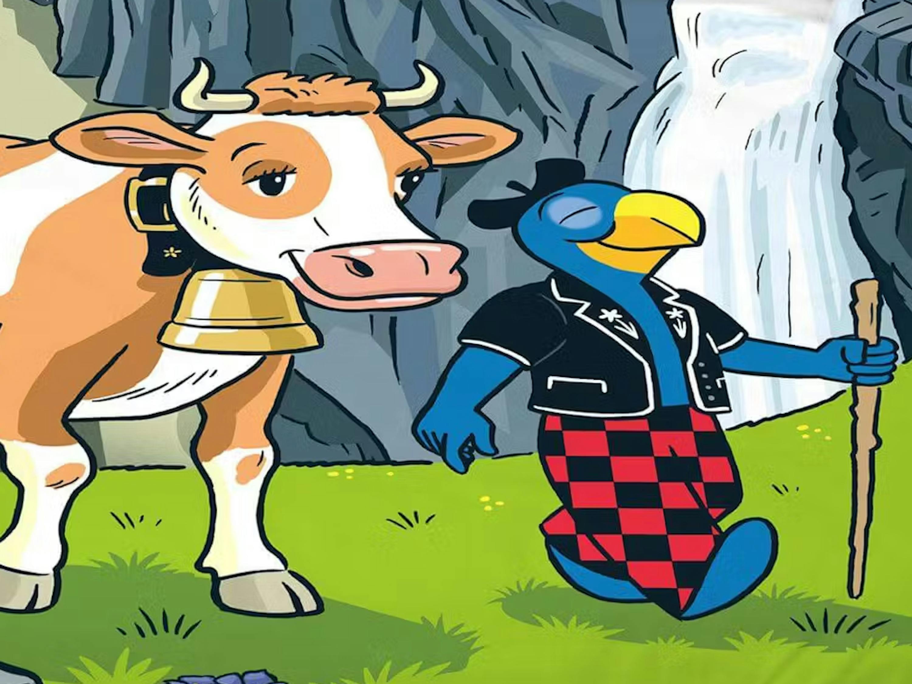 Bettwäsche Globi «Alp» Bettwäsche Globi «Alp»