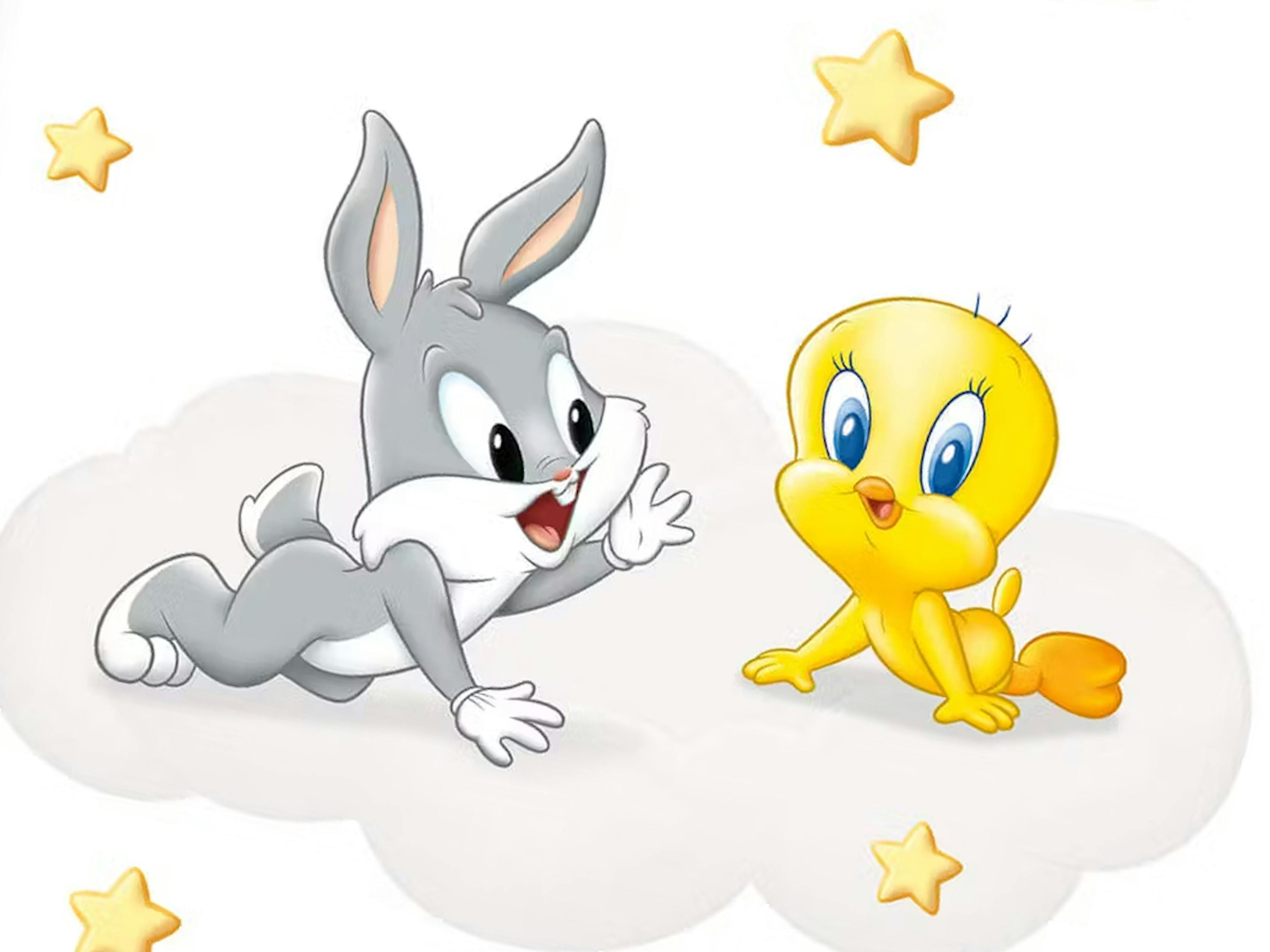 Baby-Bettwäsche Looney Tunes