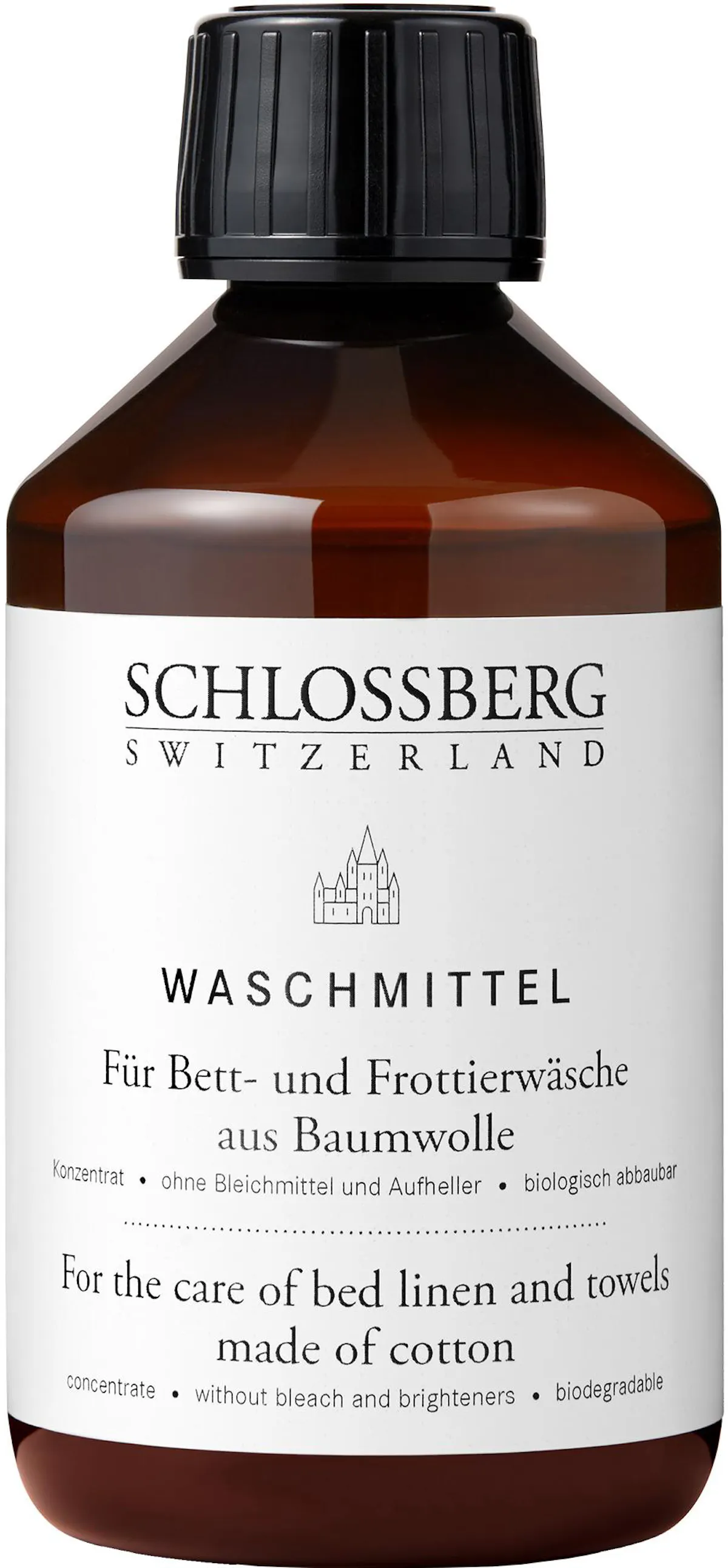 Schlossberg Waschmittel für Bett- und Frottierwäsche aus Baumwolle - Pflege mit natürlichen Rohstoffen