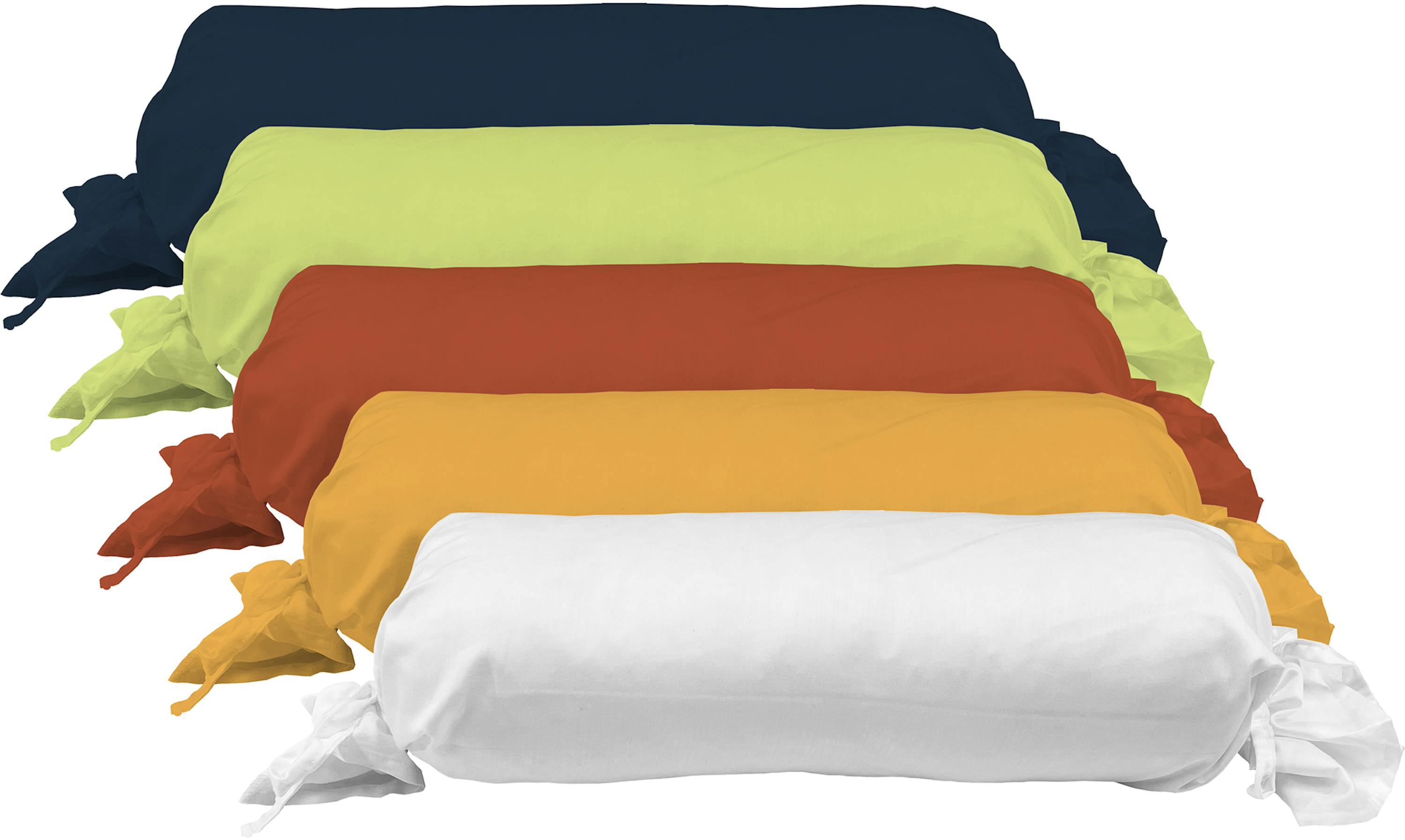 Nackenrollen-Bezug Satin Uni