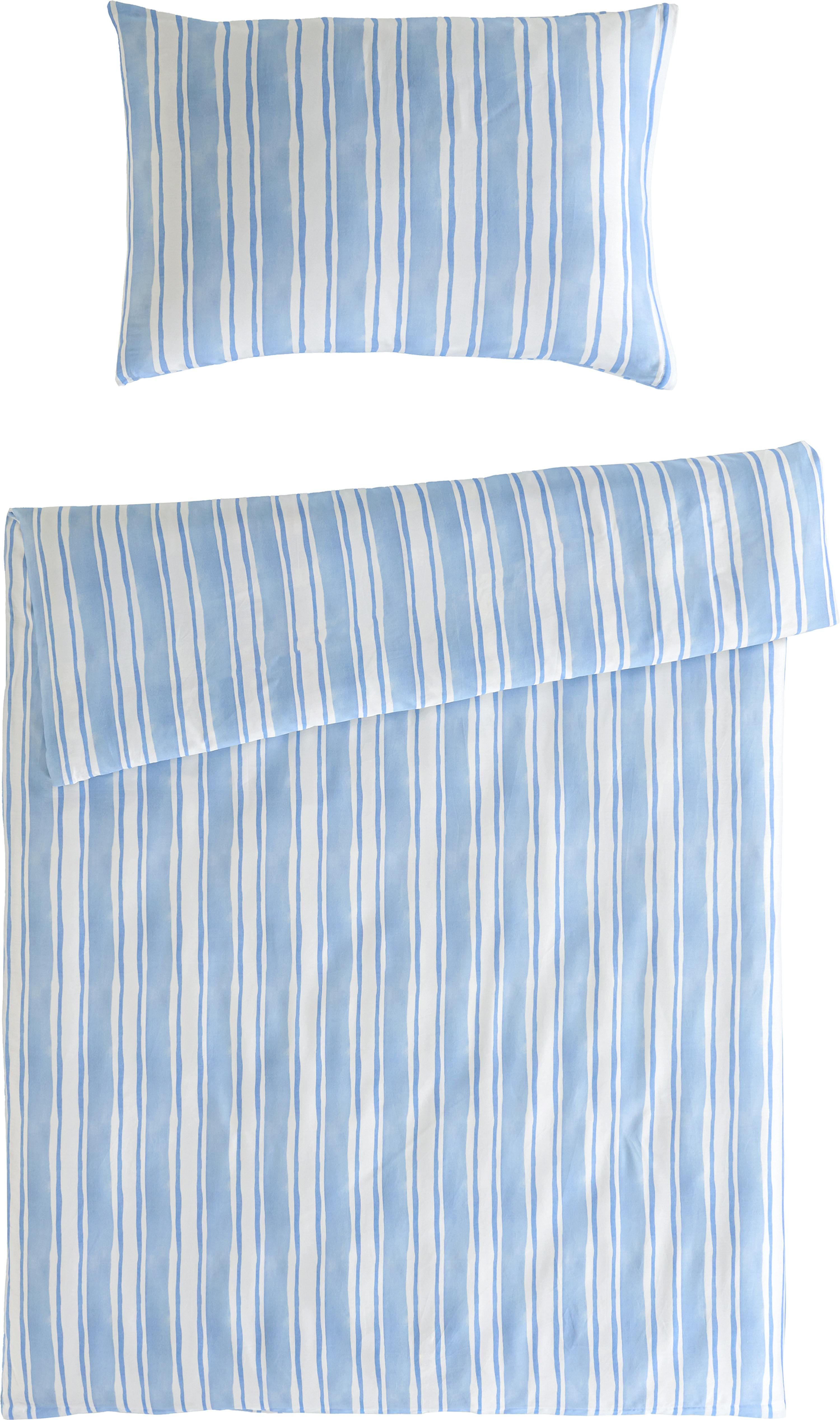 Flair Bettwäsche «Breeze Blue»