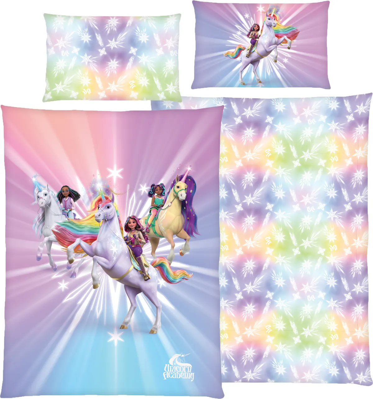 Bettwäsche Unicorn Academy von Herding für kleine Träumer