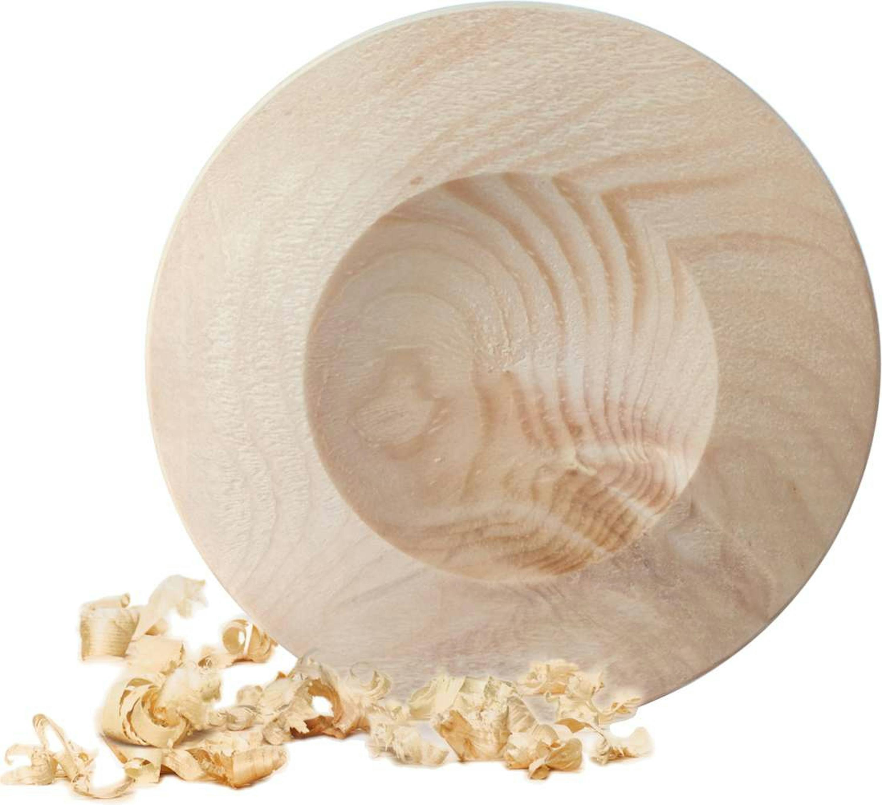 Zirbenkugel Ablageteller Zirbenkugel Ablageteller