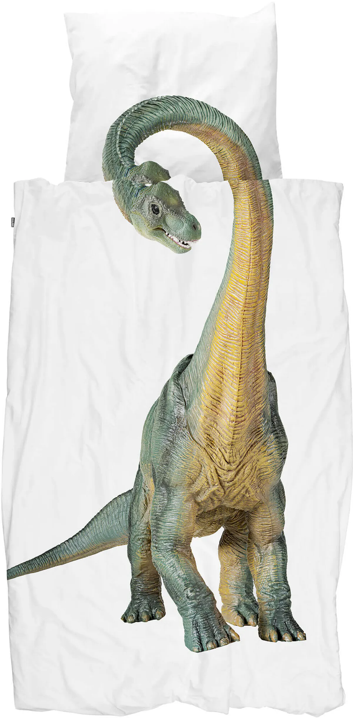 SNURK Bettwäsche Dino Bronto für grossen Schlaf!
