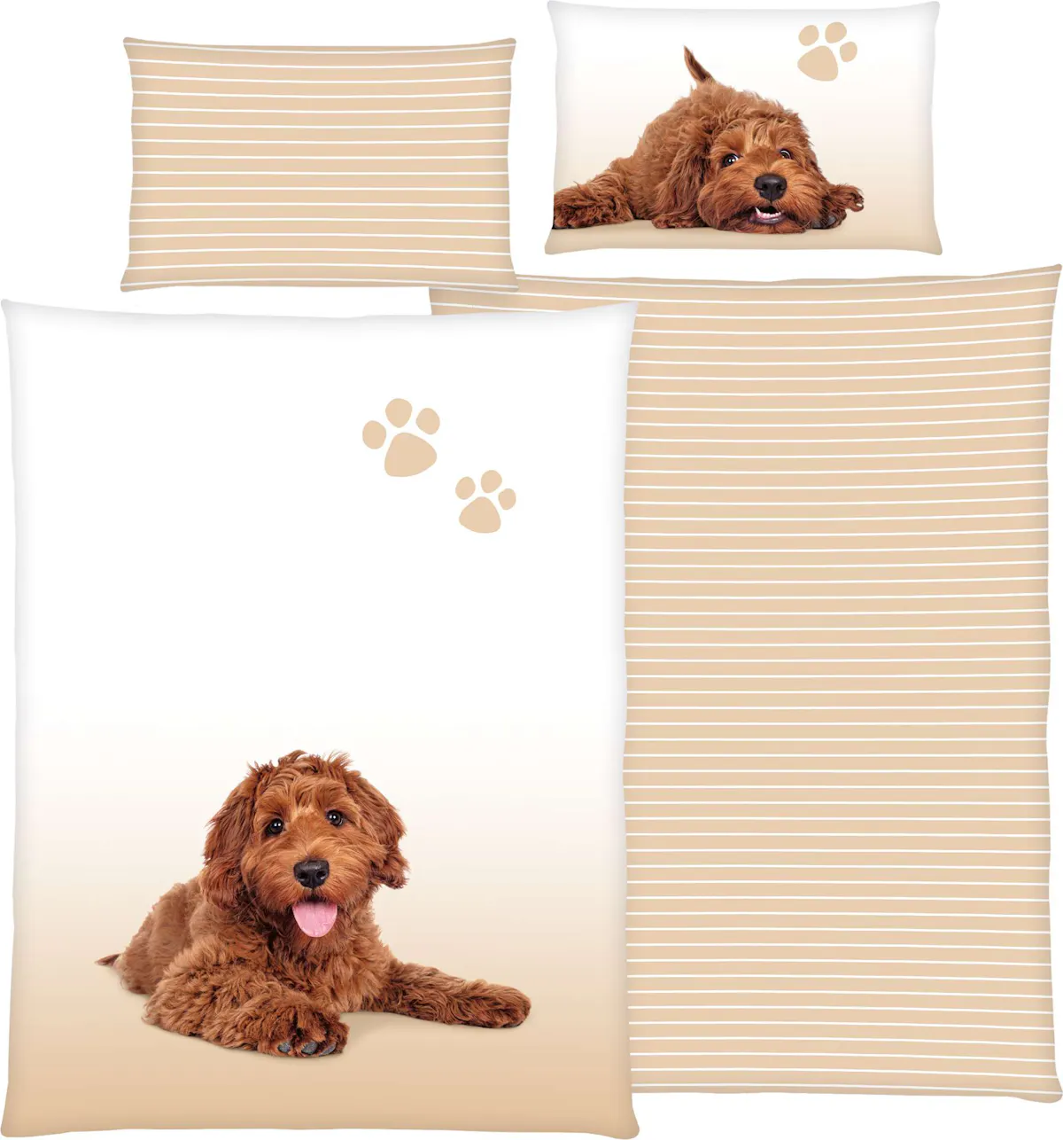 Bettwäsche mit Labradoodle für schönen Schlaf und Stil