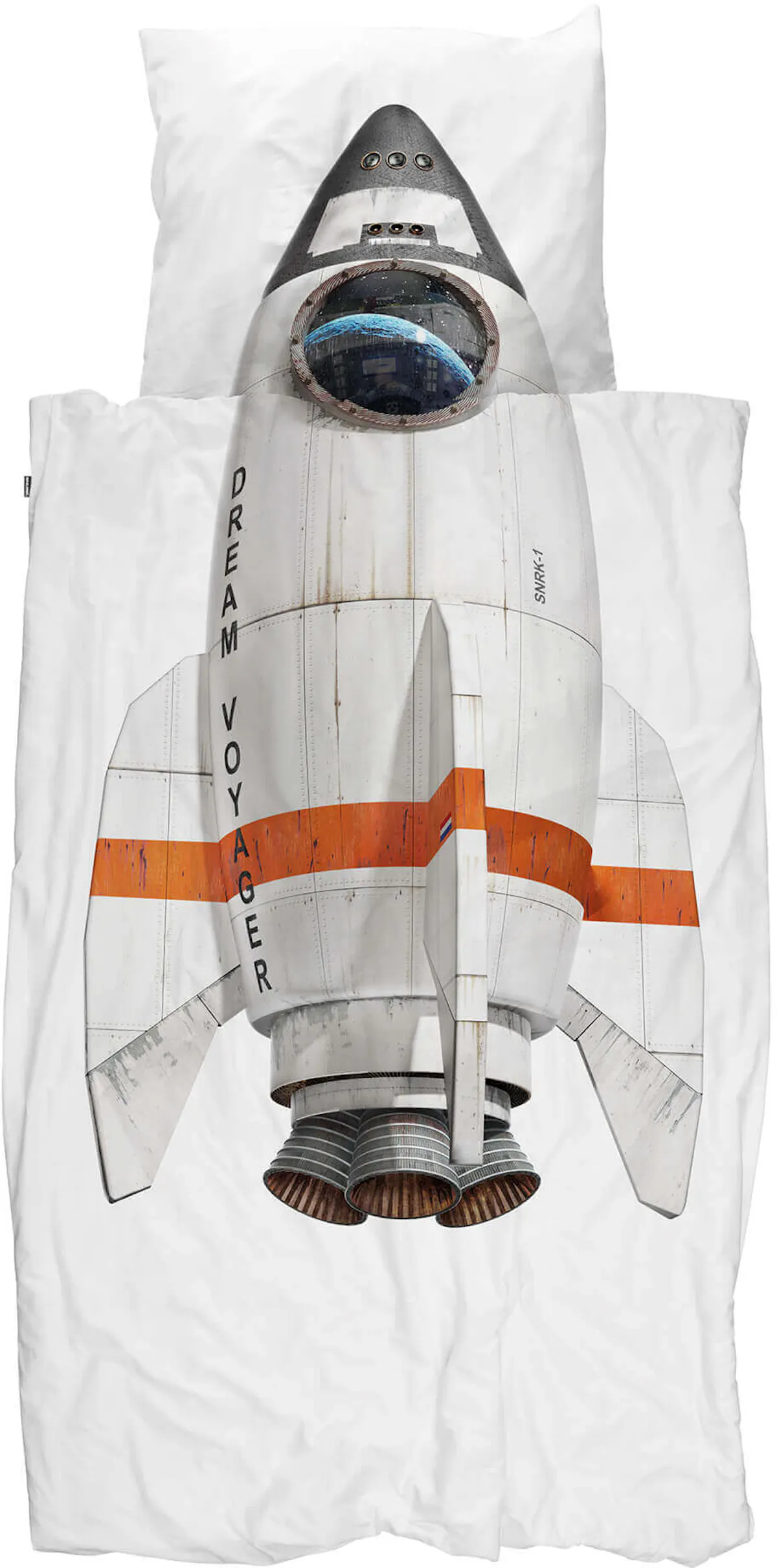 SNURK Bettwäsche Rakete