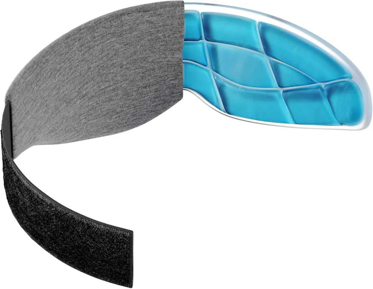 Technogel Schlafmaske Eye Mask - Für erholsamen Schlaf in totaler Dunkelheit