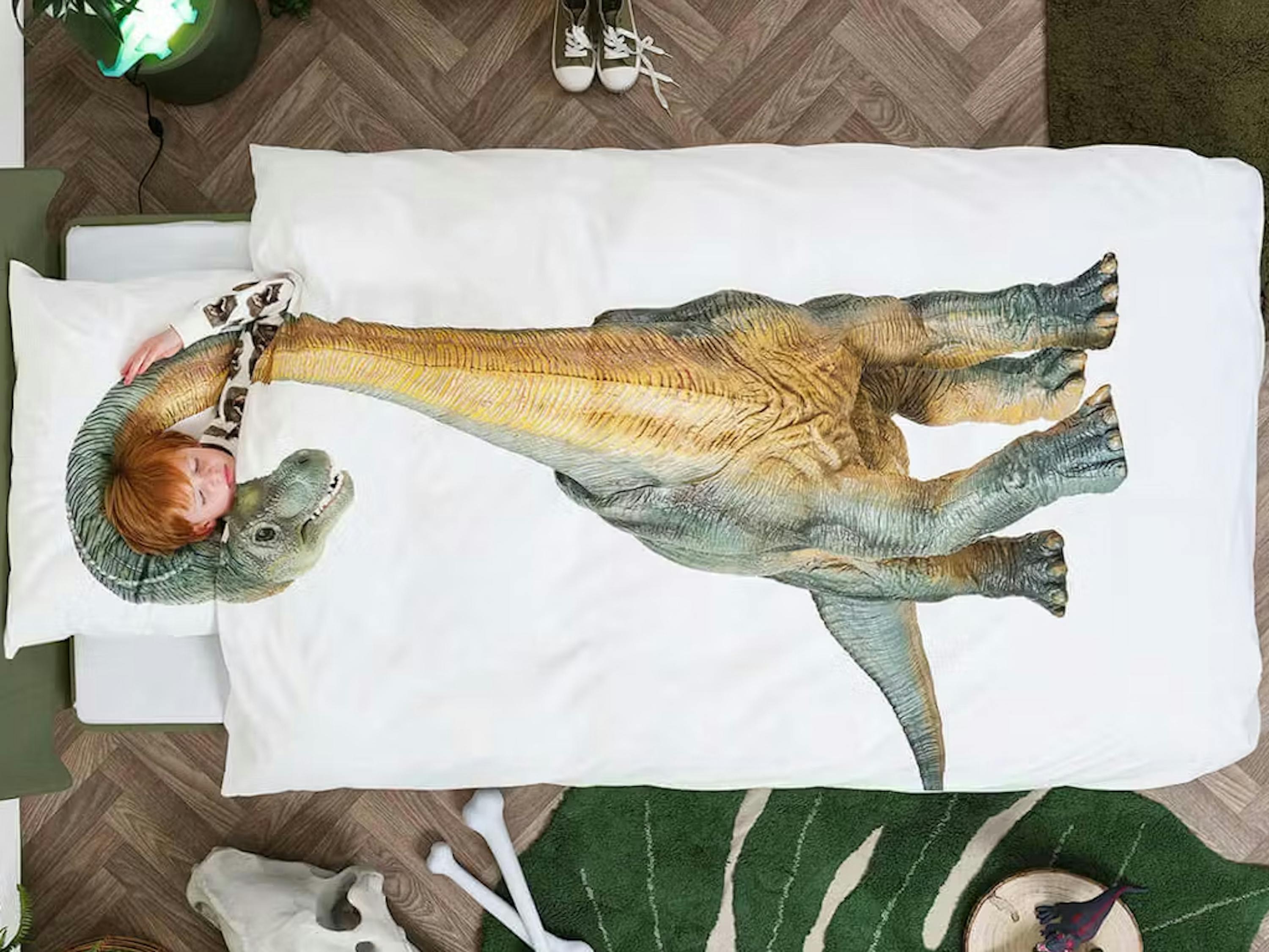 SNURK Bettwäsche Dino Bronto