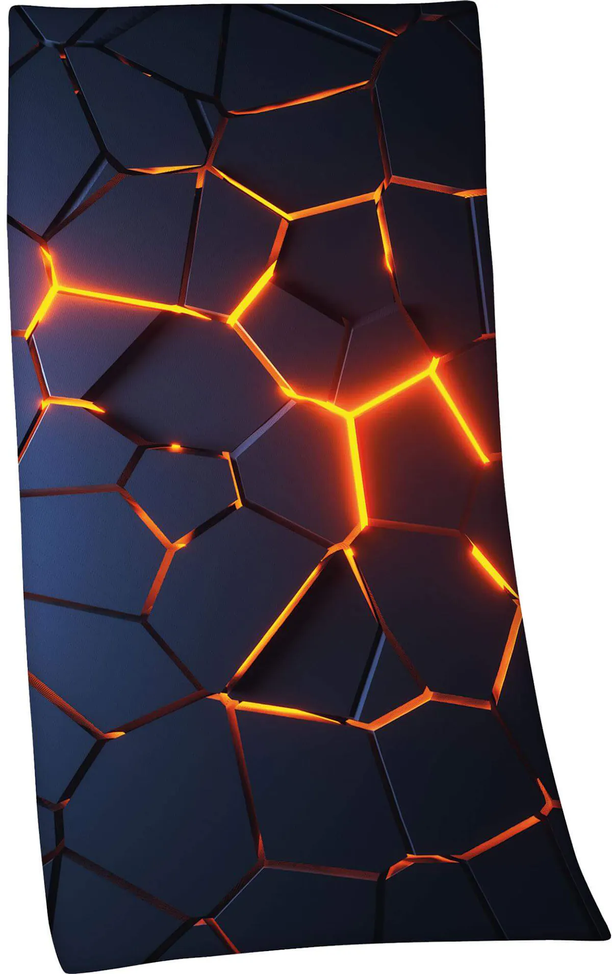 Strandtuch 3D-Effekt Lava – dein Hingucker am Strand!