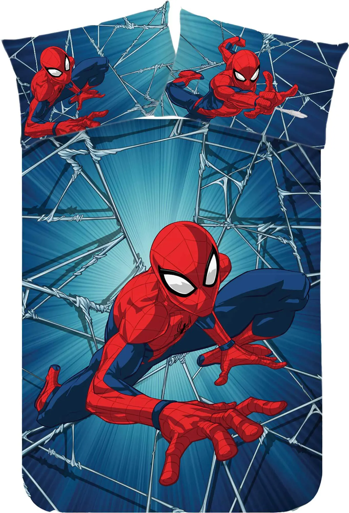 Kuschelnde Spider-Man Bettwäsche für grosse Abenteuer!