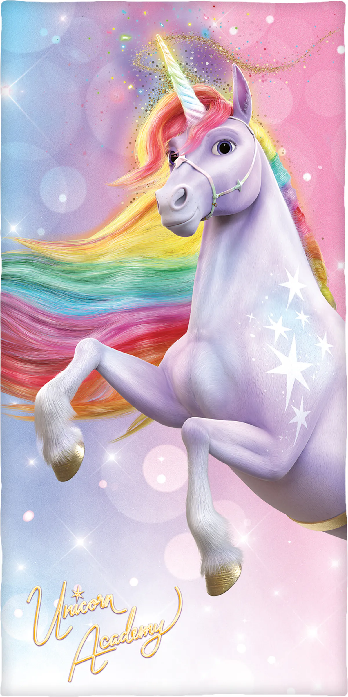 Strandtuch Unicorn Academy – Magie für deinen Badespass