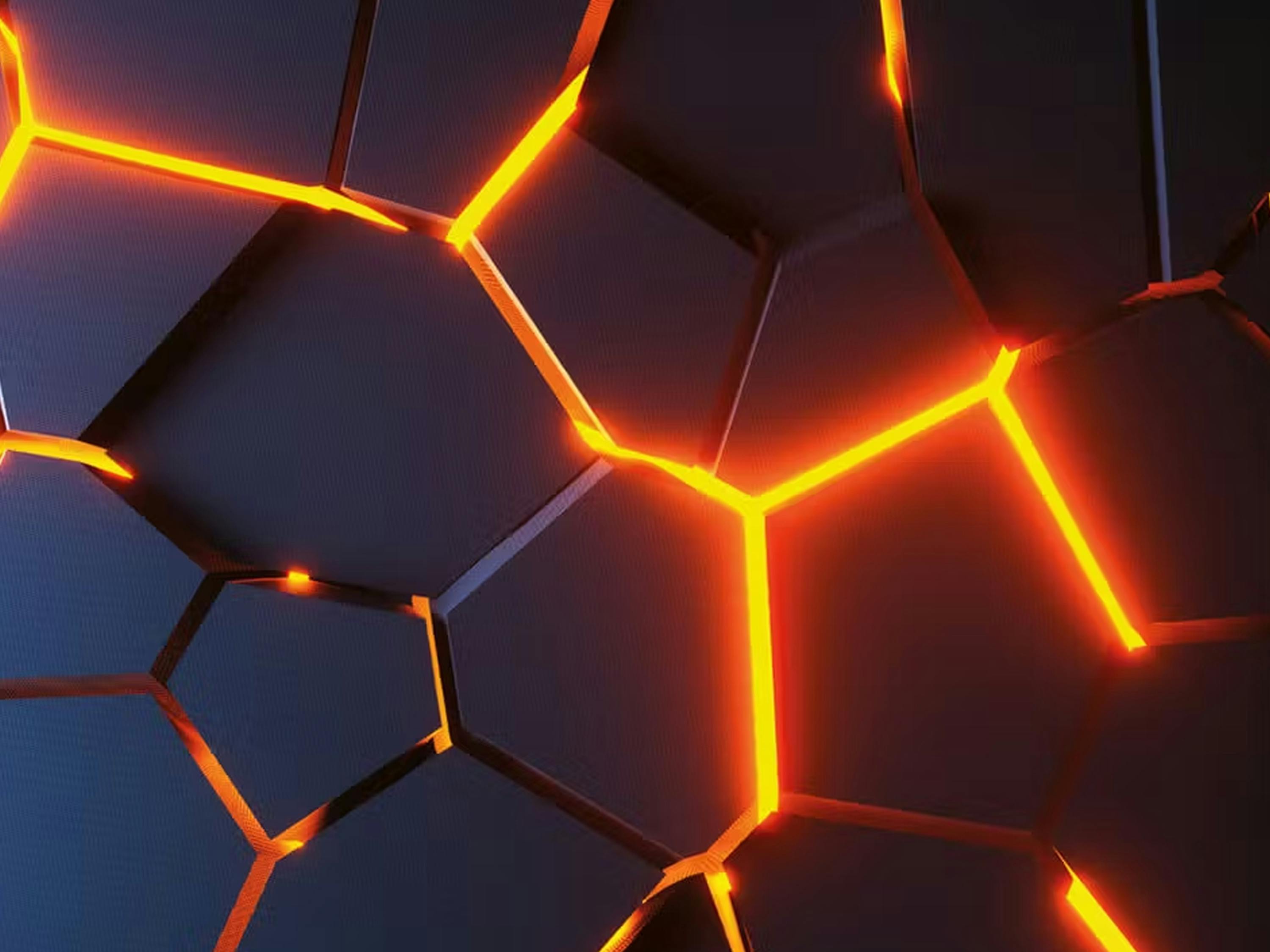 Bettwäsche 3D-Effekt Lava Bettwäsche 3D-Effekt Lava