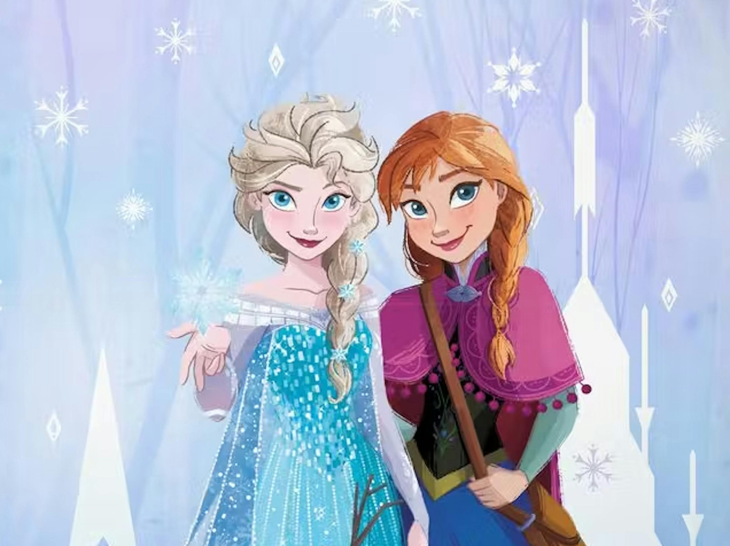 Disney Bettwäsche Frozen «Anna & Elsa»