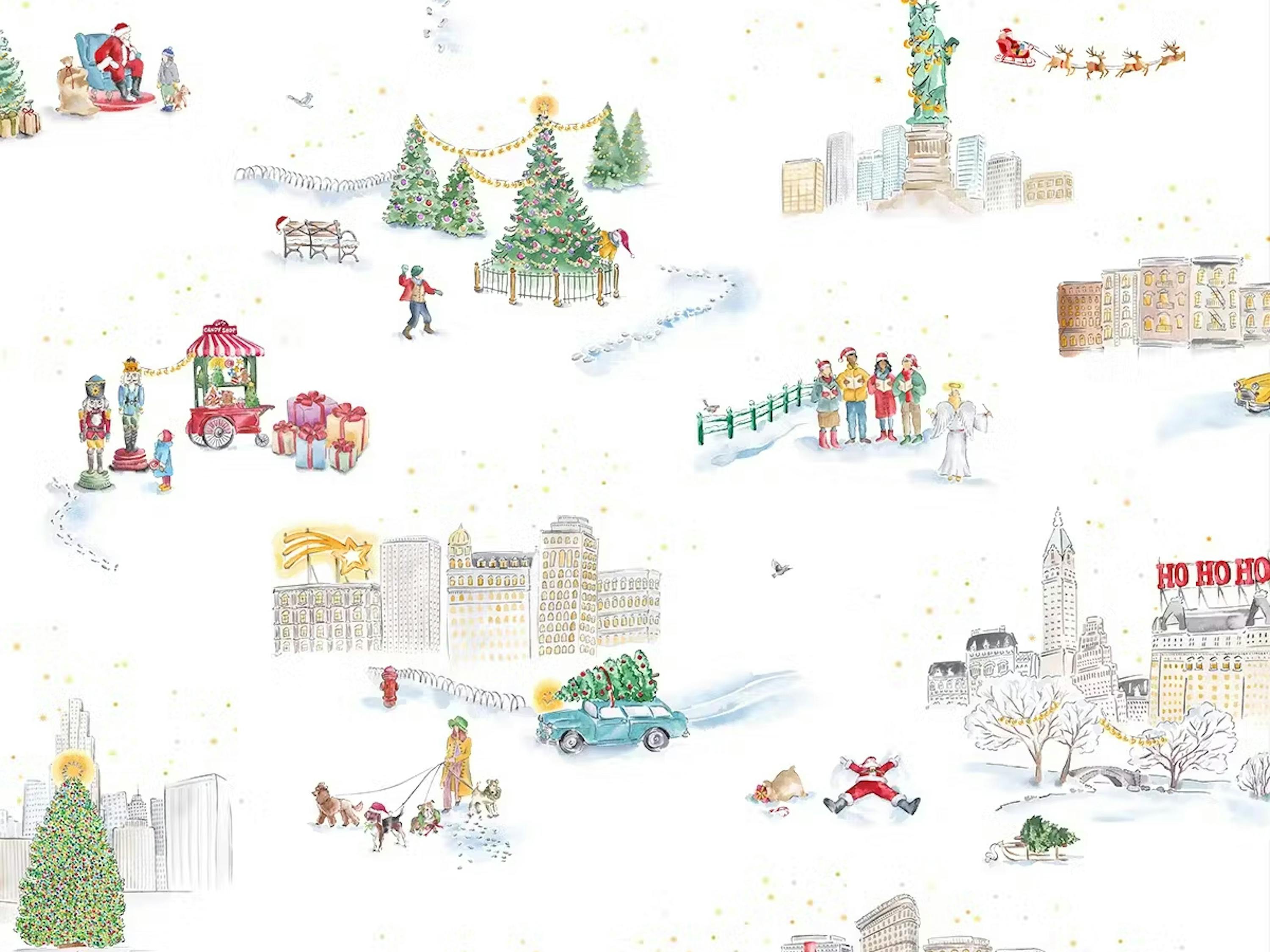 Schlossberg Bettwäsche SANTA IN NY Satin Noblesse