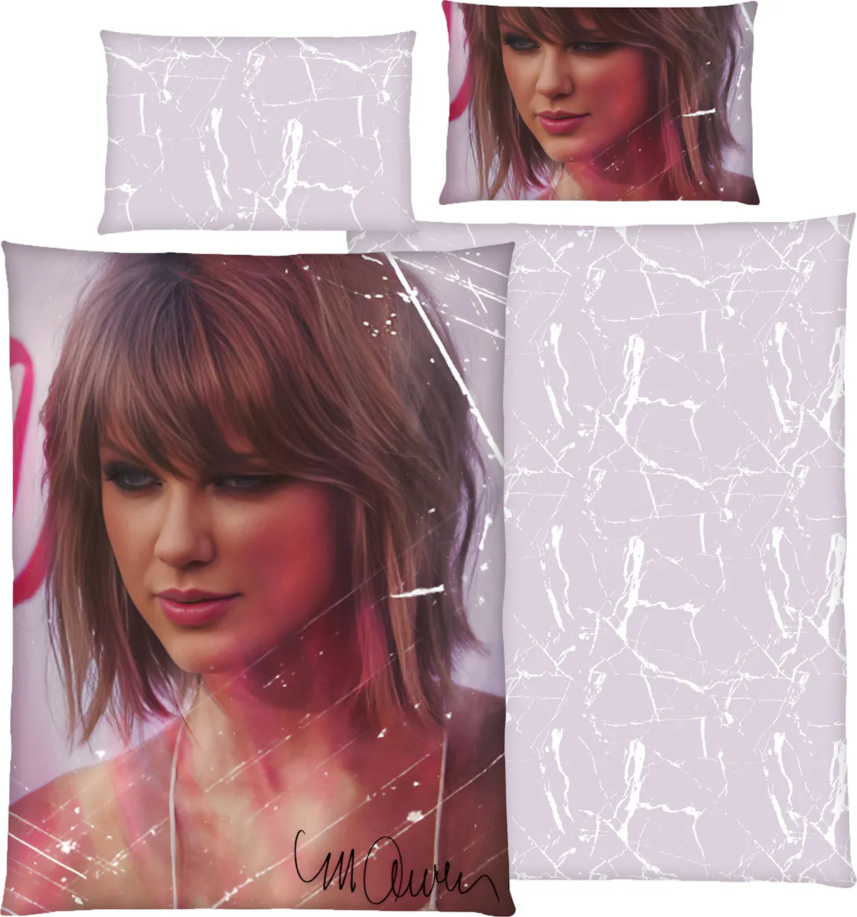 Bettwäsche Taylor Swift für Fans – Stilvoll träumen!