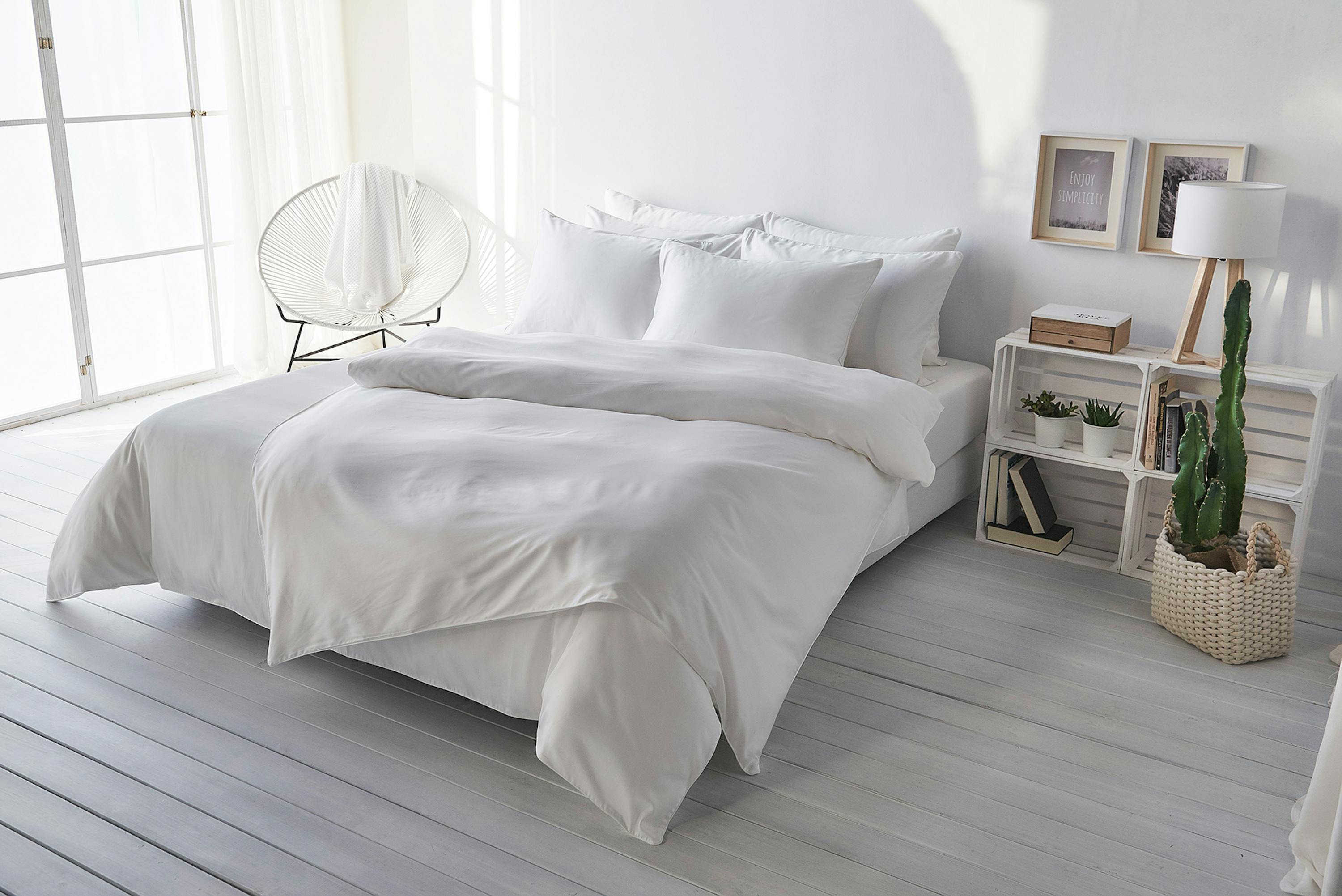 Living Home Bettwäsche Satin Uni
