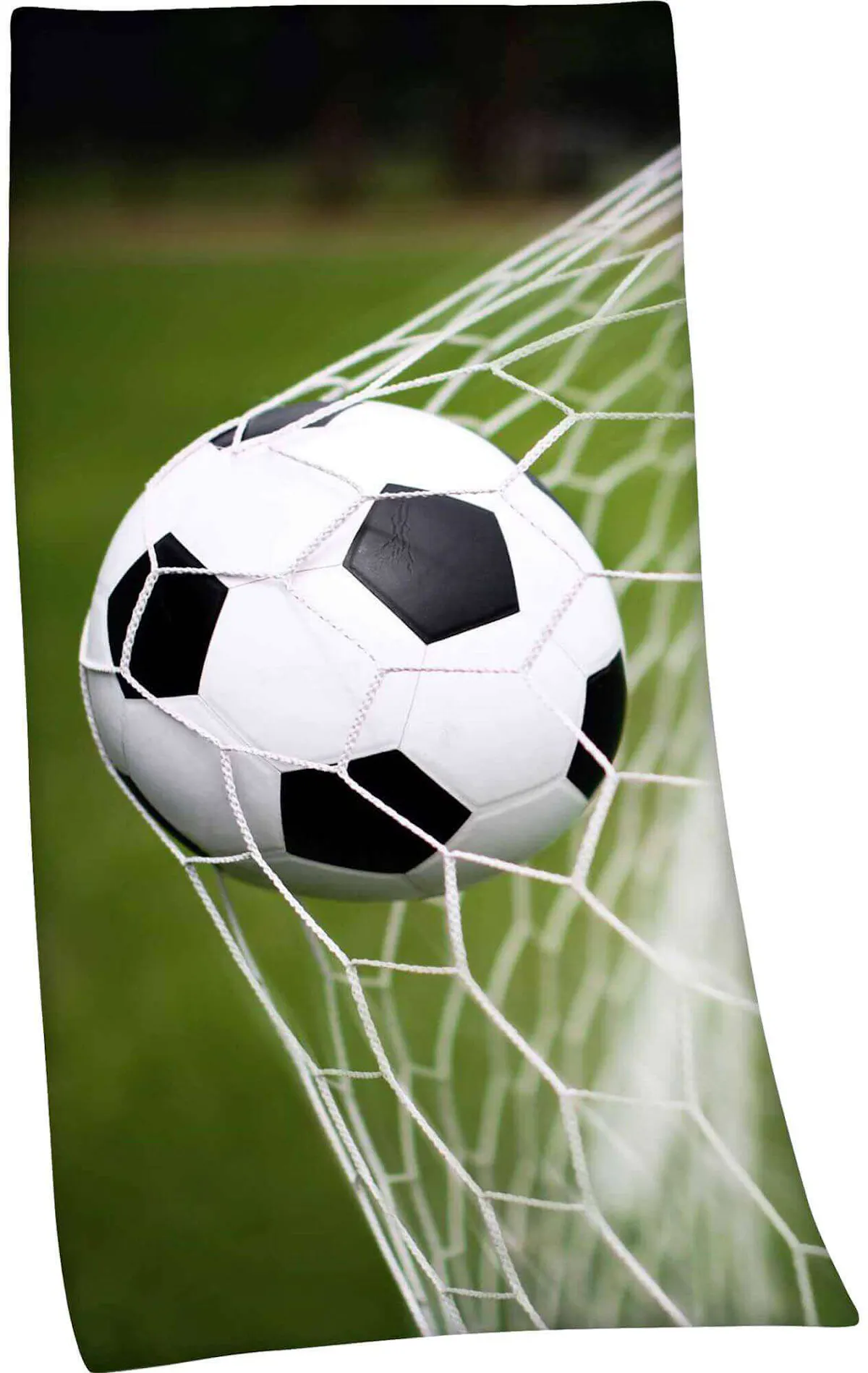 Entspanne am Strand mit deinem Fussball Strandtuch!